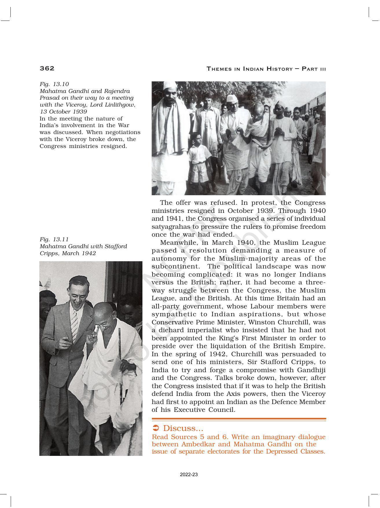 NCERT Book for Class 12 History (Part-III) Chapter 13 Mahatma Gandhi and National Movements - Page 17