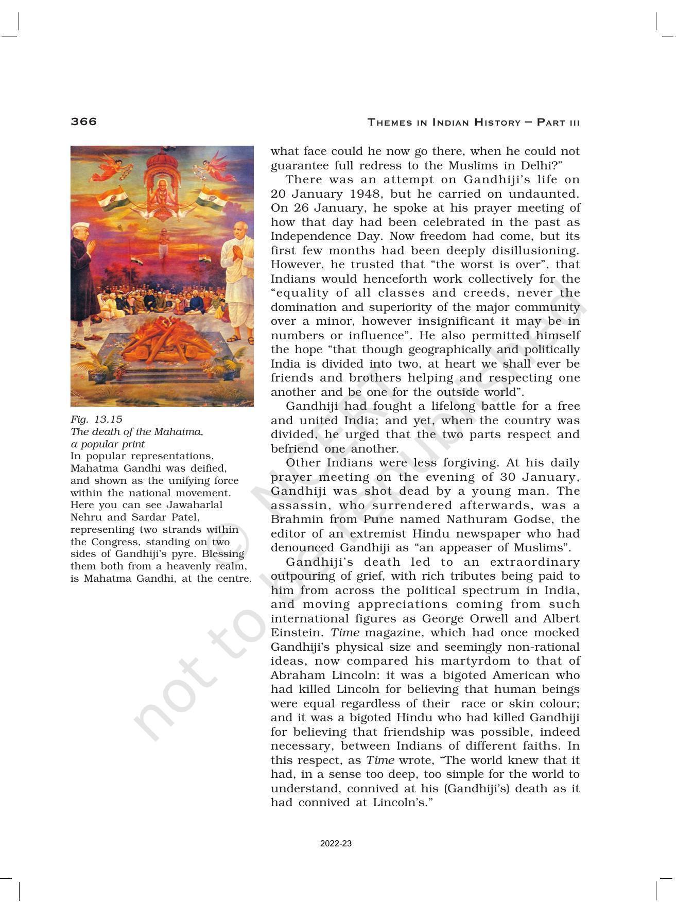 NCERT Book for Class 12 History (Part-III) Chapter 13 Mahatma Gandhi and National Movements - Page 21