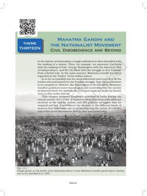 NCERT Book for Class 12 History (Part-III) Chapter 13 Mahatma Gandhi and National Movements