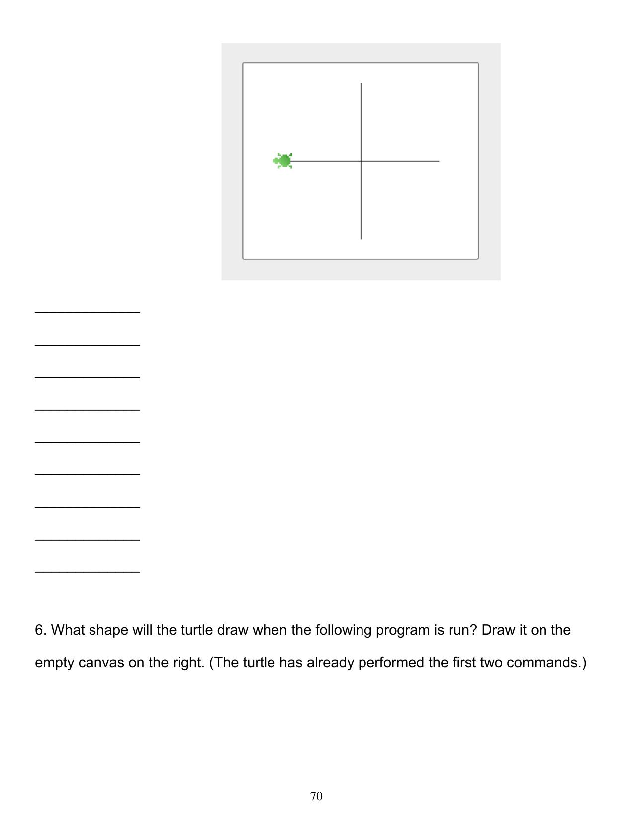 Worksheet for Class 4 Computers Assignment 14 Ms Logo - Page 10