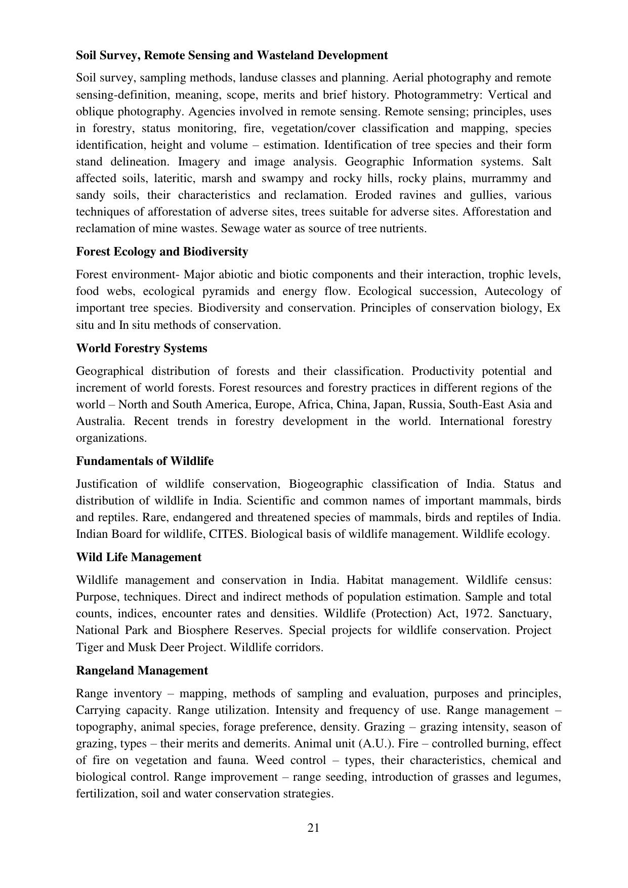 IGKV CET Syllabus - Page 23