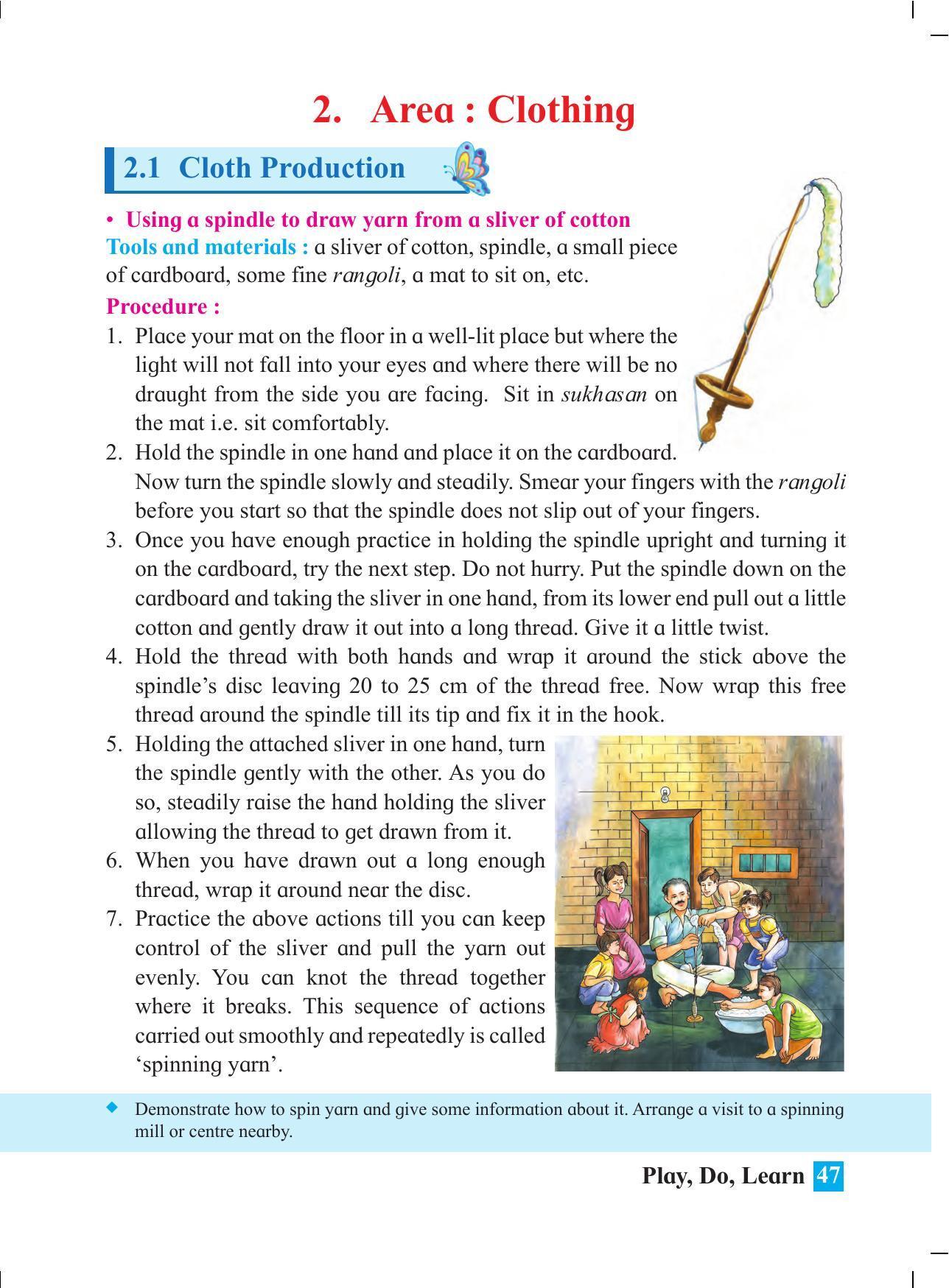 Maharashtra Board Class 4 Play Do Learn (English Medium) Textbook - Page 56
