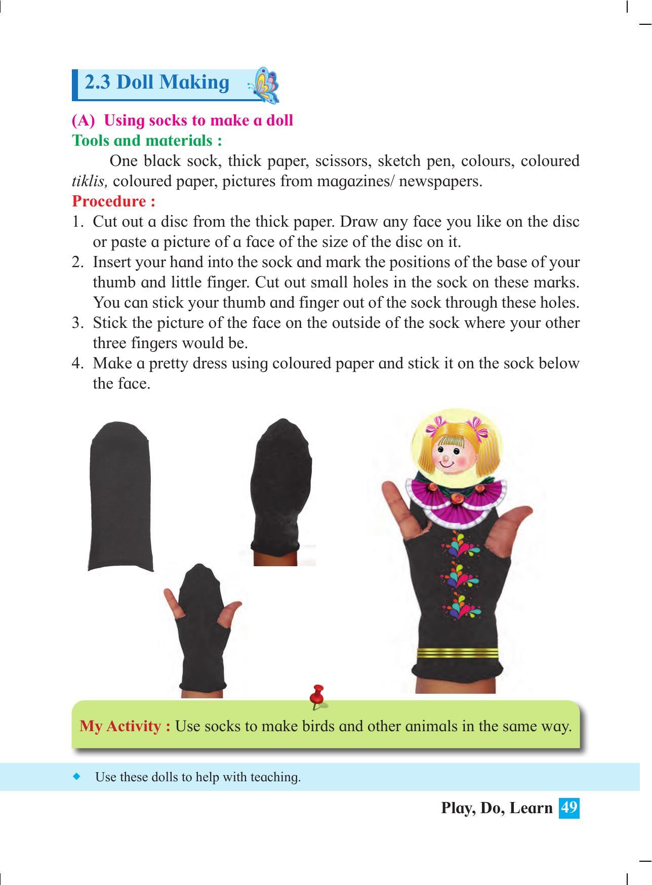 Maharashtra Board Class 4 Play Do Learn (English Medium) Textbook - Page 58