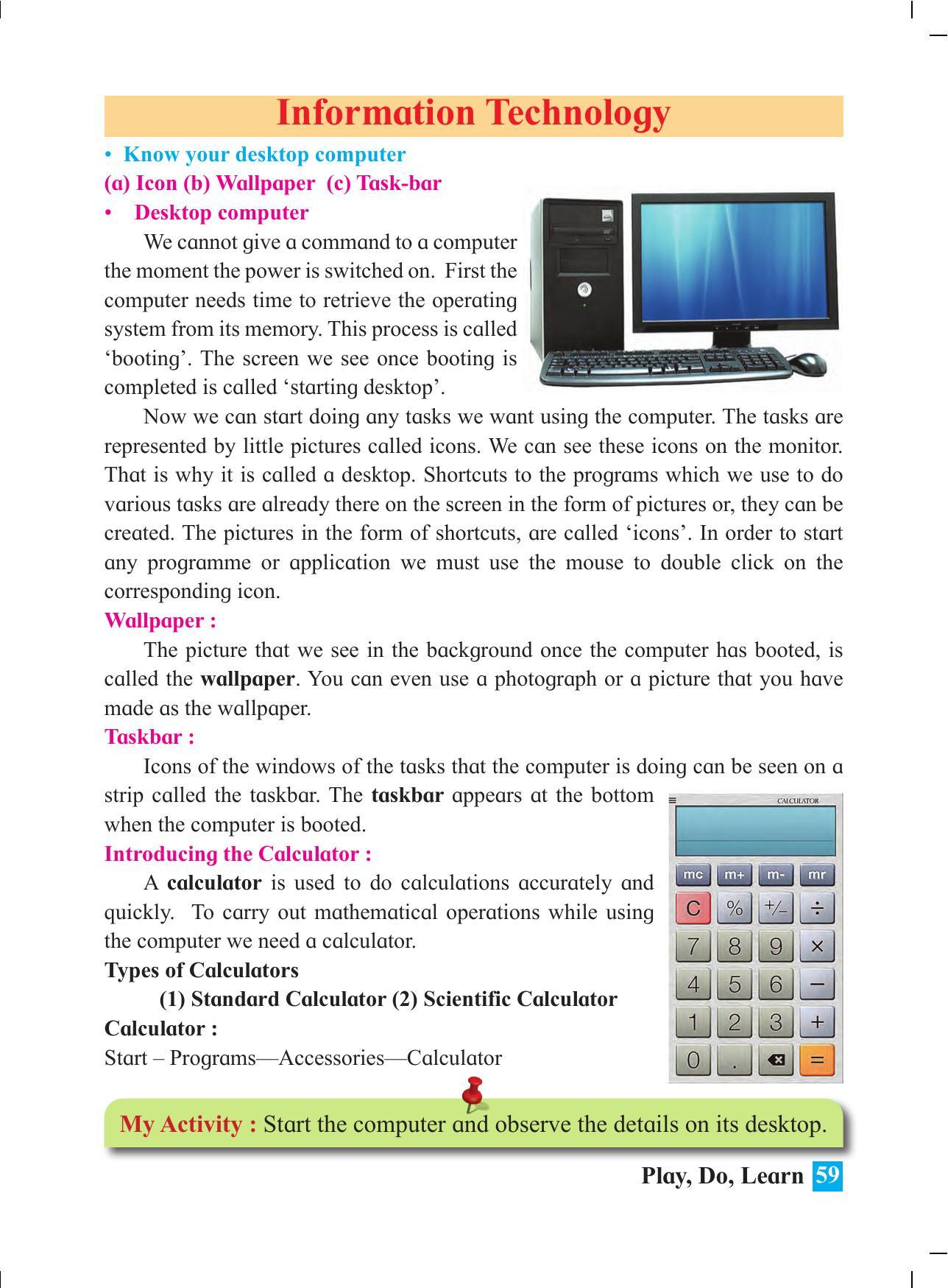 Maharashtra Board Class 4 Play Do Learn (English Medium) Textbook - Page 68