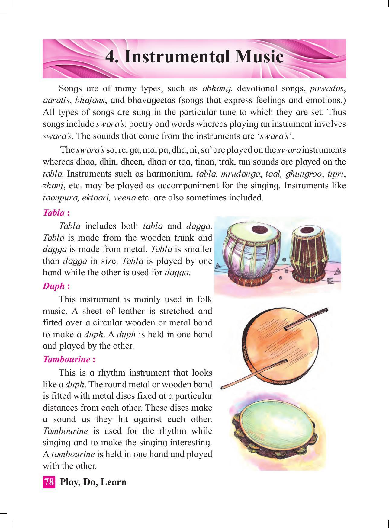 Maharashtra Board Class 4 Play Do Learn (English Medium) Textbook - Page 87