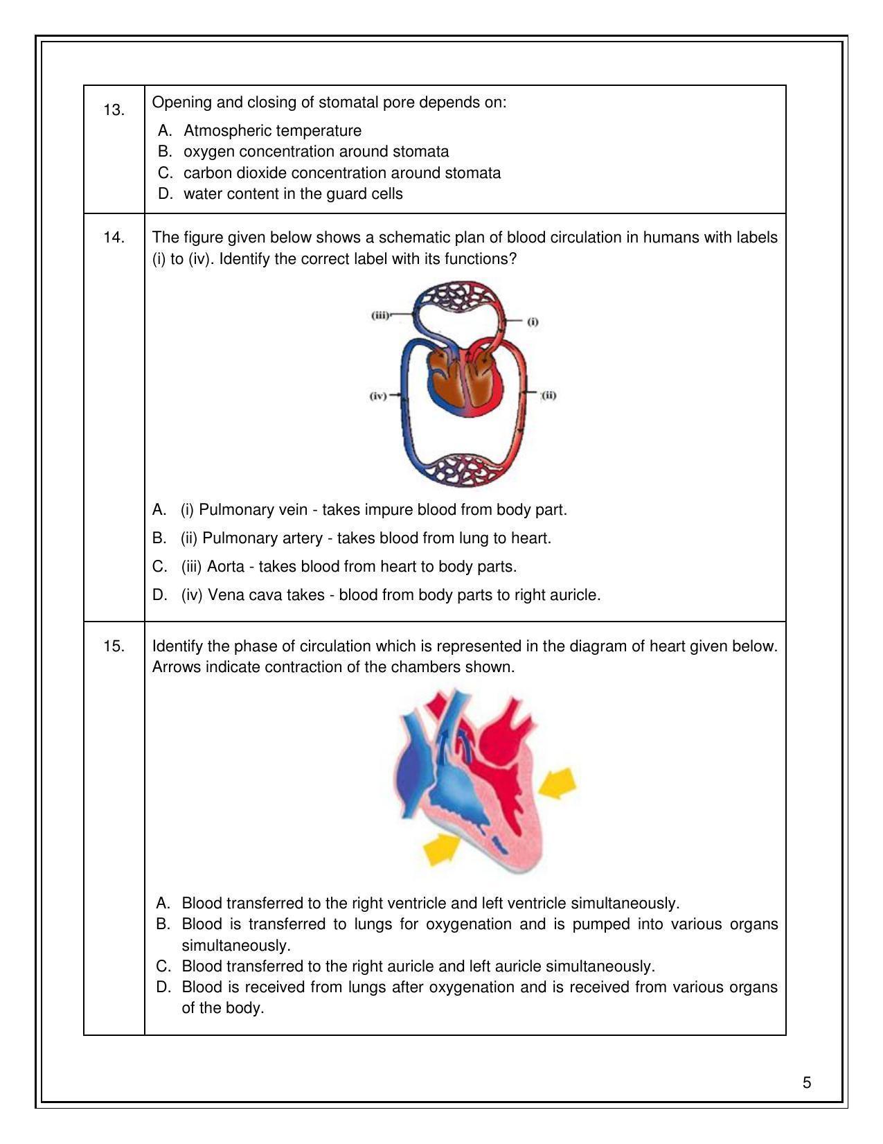 CBSE Class 10 Science Sample Paper 2021-22 - Page 5