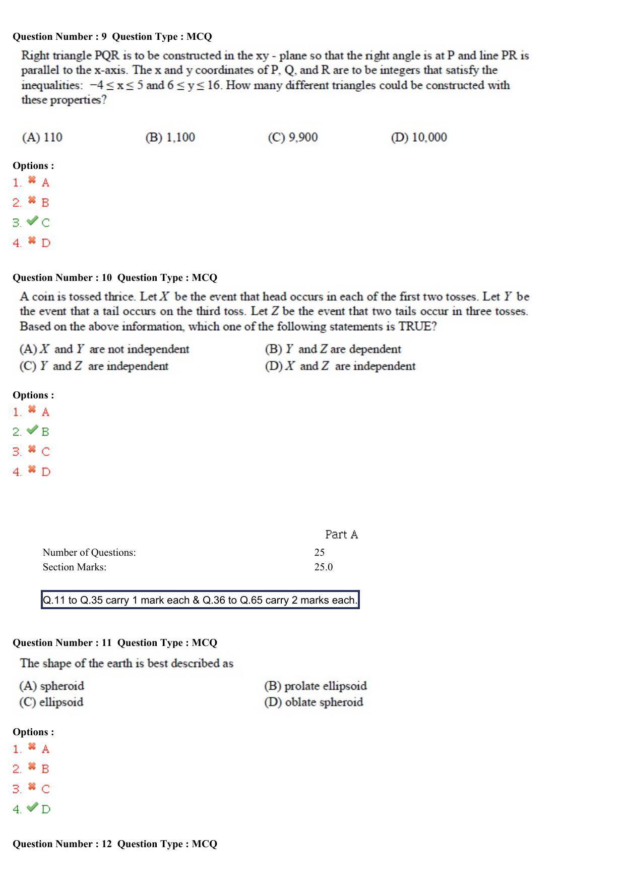 GATE 2015 Geology and Geophysics (GG) Question Paper with Answer Key - Page 4