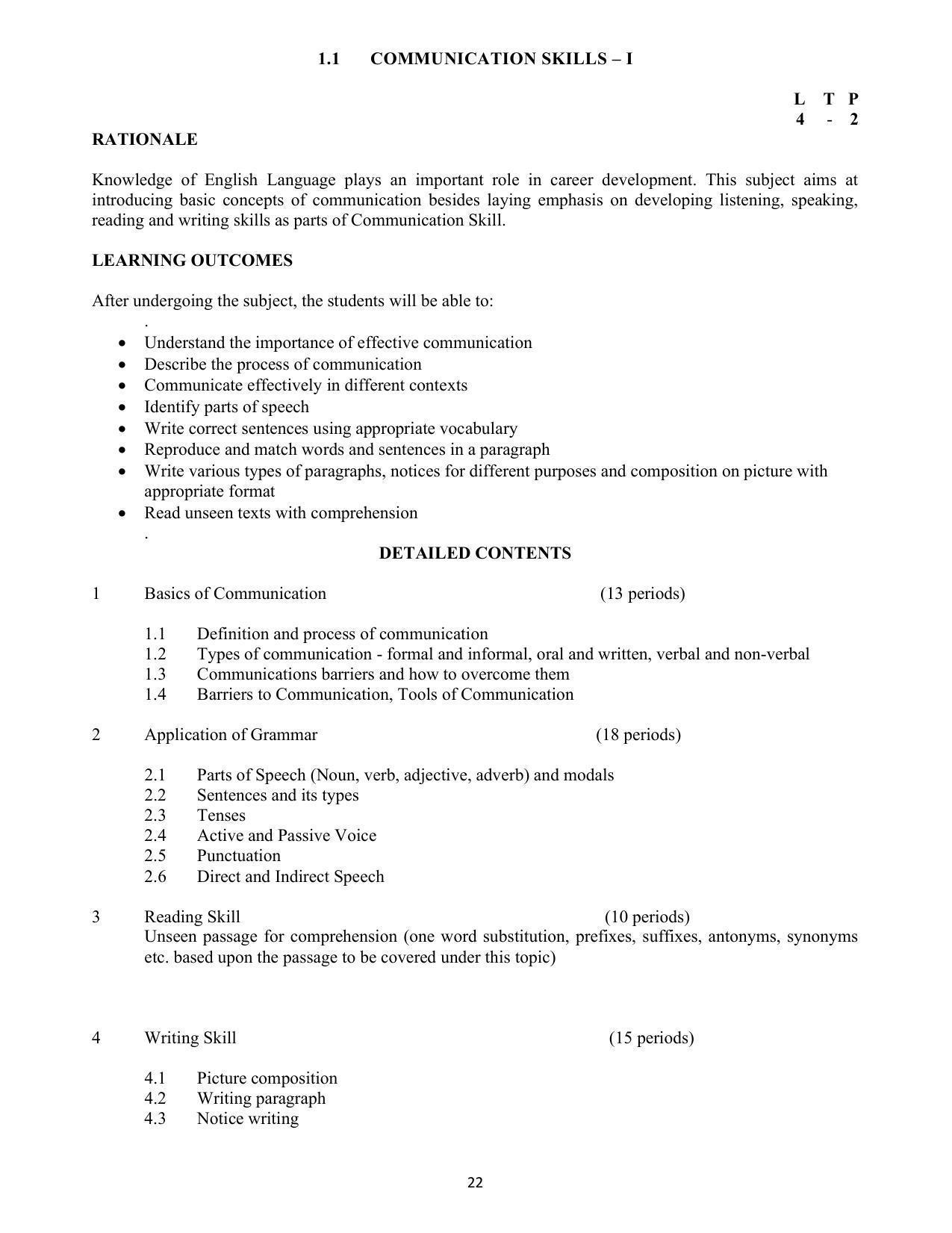 SYLLABUS FOR SEMESTER SYSTEM EFFECTIVE FROM (2021-2022) - COMMUNICATION AND COMPUTER NETWORKING - Page 25