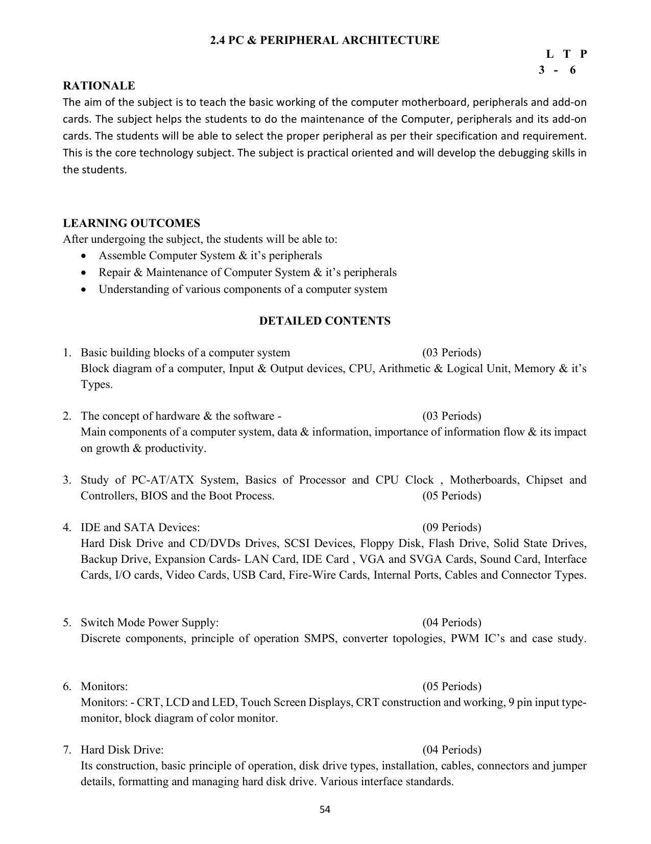 SYLLABUS FOR SEMESTER SYSTEM EFFECTIVE FROM (2021-2022) - COMMUNICATION AND COMPUTER NETWORKING - Page 57