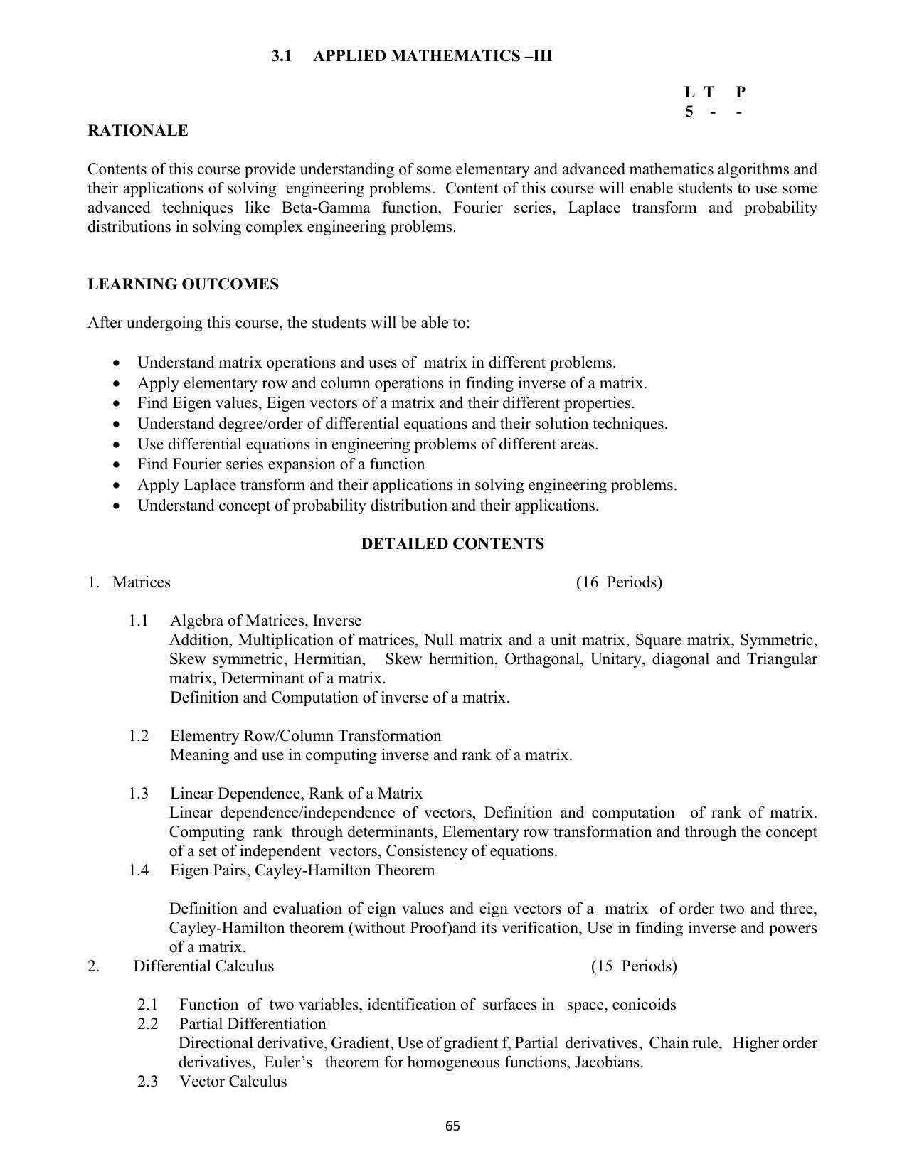 SYLLABUS FOR SEMESTER SYSTEM EFFECTIVE FROM (2021-2022) - COMMUNICATION AND COMPUTER NETWORKING - Page 68