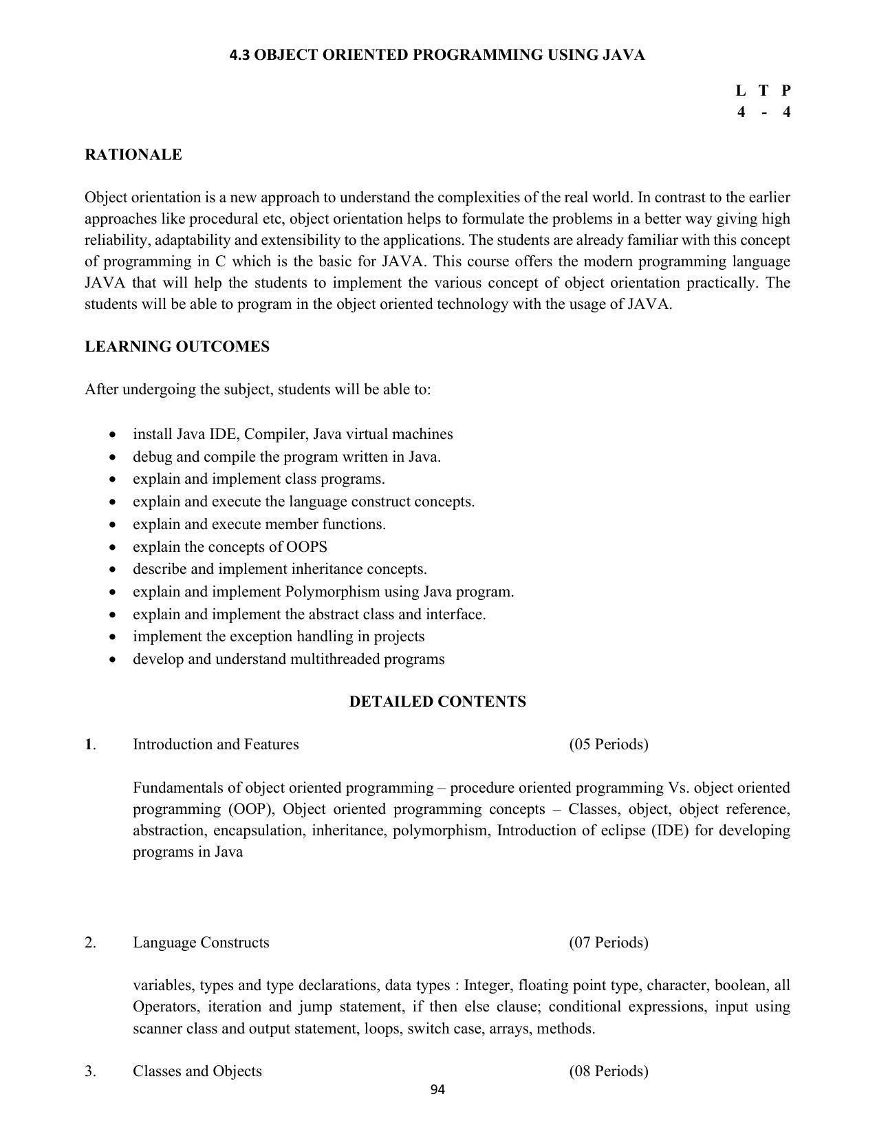 SYLLABUS FOR SEMESTER SYSTEM EFFECTIVE FROM (2021-2022) - COMMUNICATION AND COMPUTER NETWORKING - Page 97