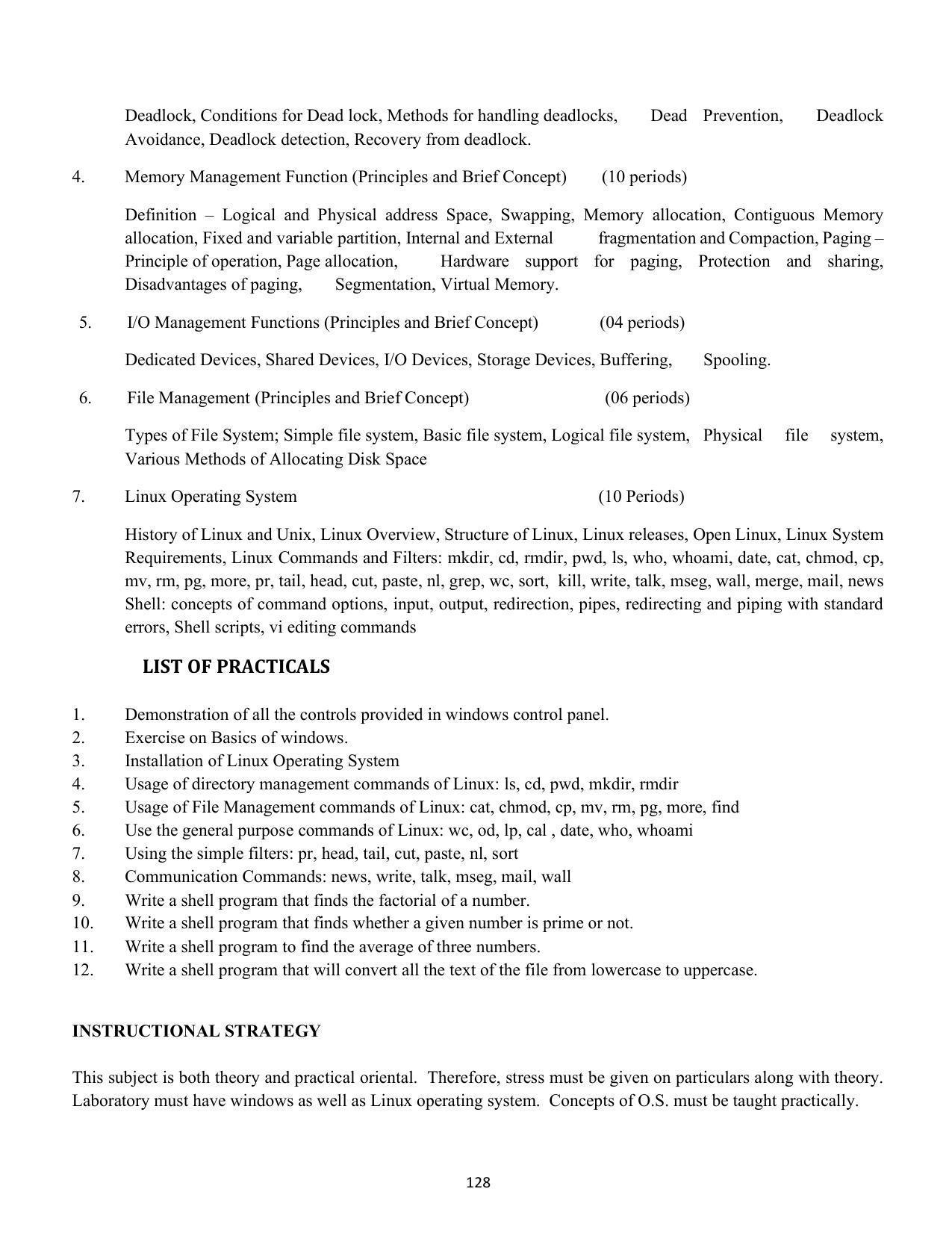 SYLLABUS FOR SEMESTER SYSTEM EFFECTIVE FROM (2021-2022) - COMMUNICATION AND COMPUTER NETWORKING - Page 131