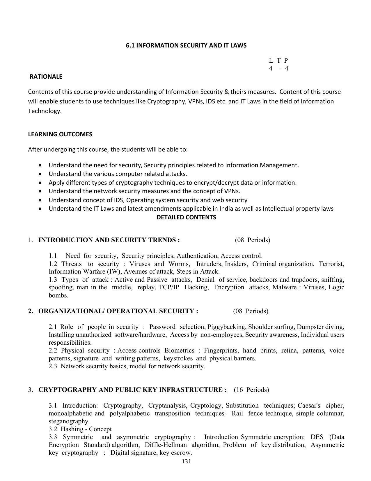 SYLLABUS FOR SEMESTER SYSTEM EFFECTIVE FROM (2021-2022) - COMMUNICATION AND COMPUTER NETWORKING - Page 134