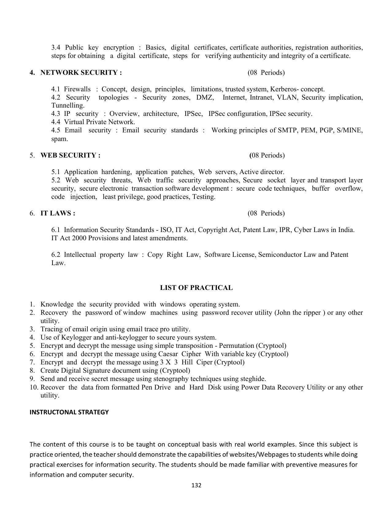 SYLLABUS FOR SEMESTER SYSTEM EFFECTIVE FROM (2021-2022) - COMMUNICATION AND COMPUTER NETWORKING - Page 135