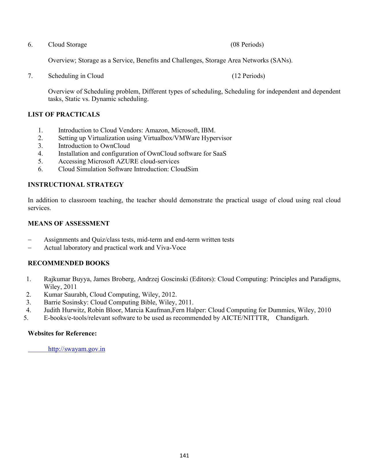 SYLLABUS FOR SEMESTER SYSTEM EFFECTIVE FROM (2021-2022) - COMMUNICATION AND COMPUTER NETWORKING - Page 144