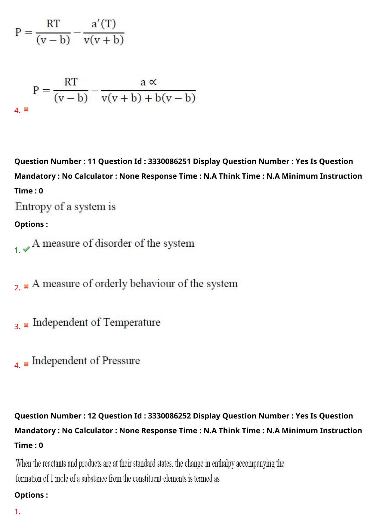 AP PGECET 2024 Chemical Engineering Question Paper with Preliminary Key - Page 8