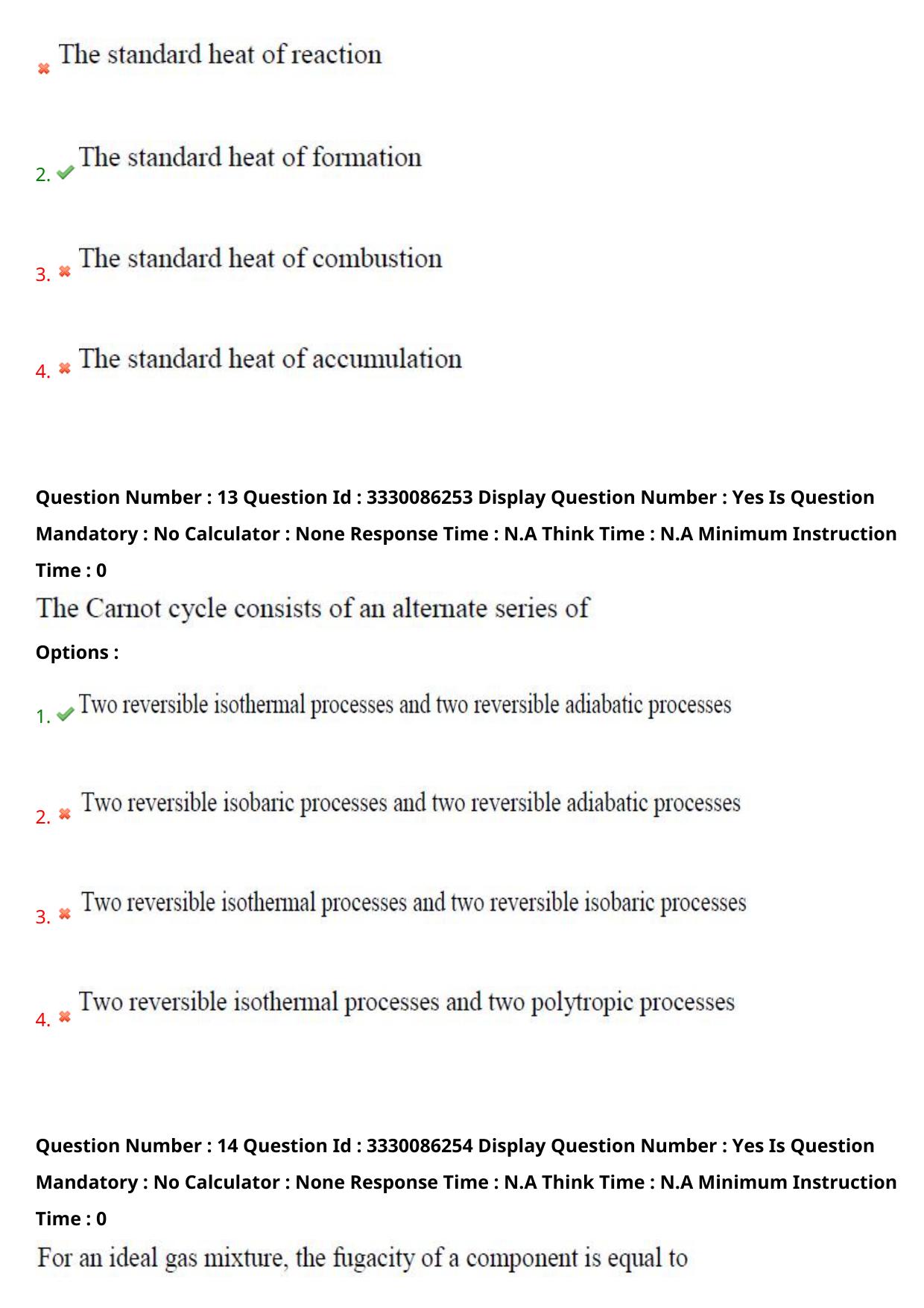AP PGECET 2024 Chemical Engineering Question Paper with Preliminary Key - Page 9