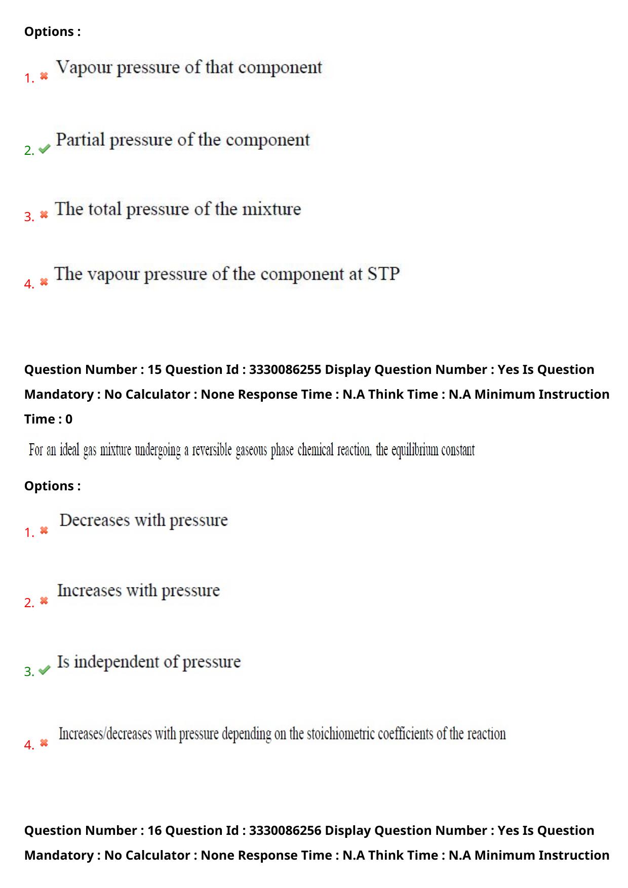 AP PGECET 2024 Chemical Engineering Question Paper with Preliminary Key - Page 10