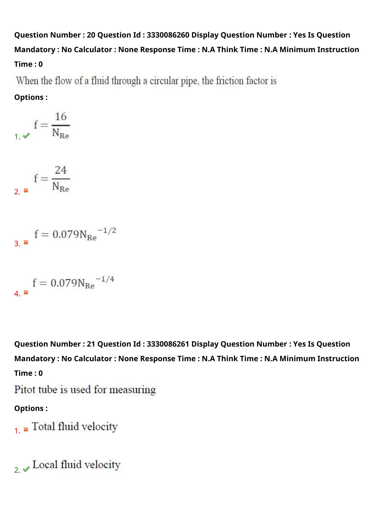 AP PGECET 2024 Chemical Engineering Question Paper with Preliminary Key - Page 13