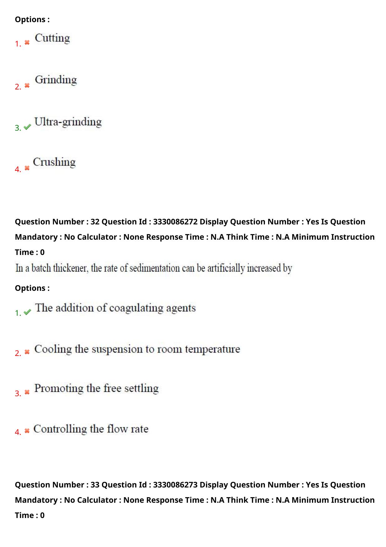 AP PGECET 2024 Chemical Engineering Question Paper with Preliminary Key - Page 19