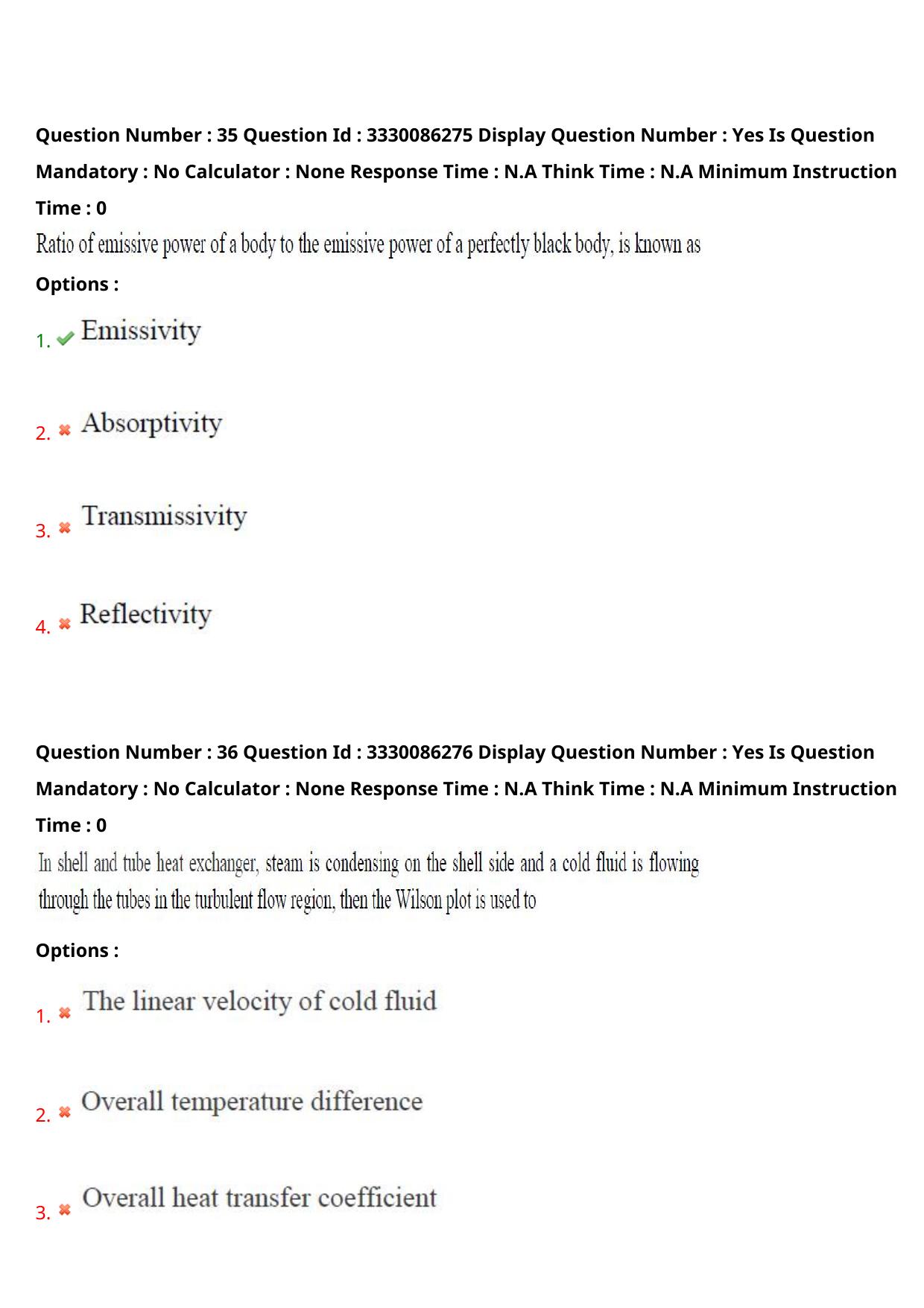 AP PGECET 2024 Chemical Engineering Question Paper with Preliminary Key - Page 21