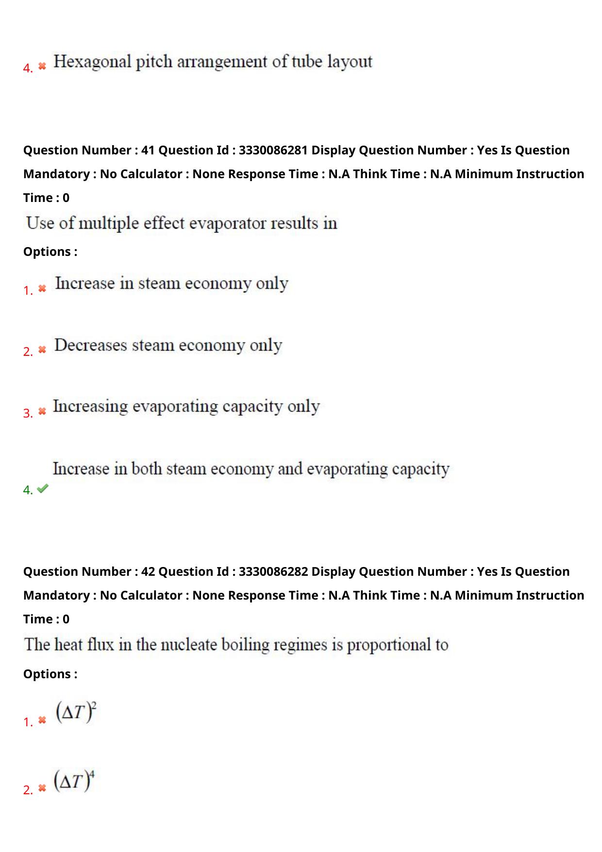 AP PGECET 2024 Chemical Engineering Question Paper with Preliminary Key - Page 24