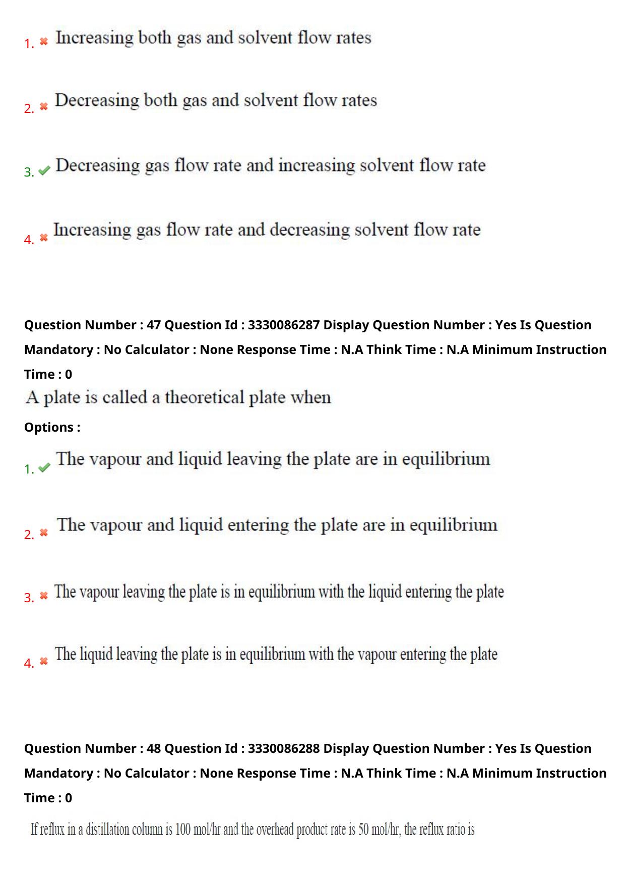 AP PGECET 2024 Chemical Engineering Question Paper with Preliminary Key - Page 27