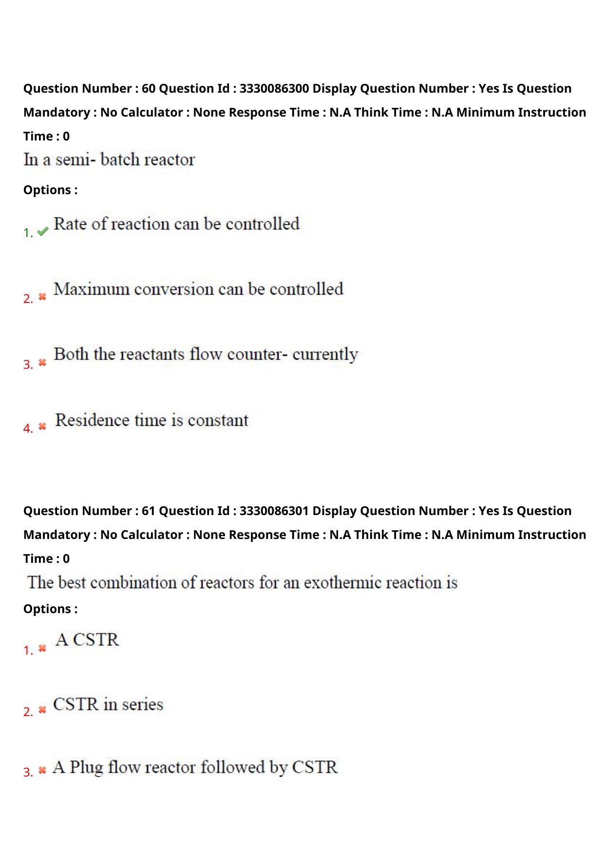 AP PGECET 2024 Chemical Engineering Question Paper with Preliminary Key - Page 34