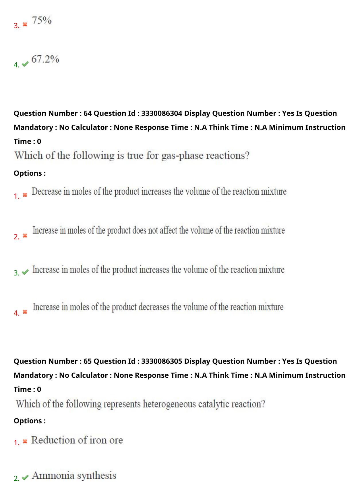 AP PGECET 2024 Chemical Engineering Question Paper with Preliminary Key - Page 36
