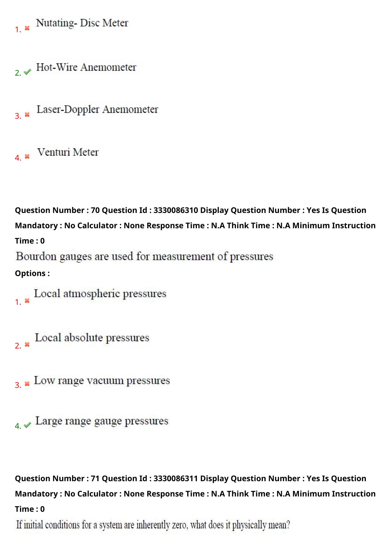 AP PGECET 2024 Chemical Engineering Question Paper with Preliminary Key - Page 39