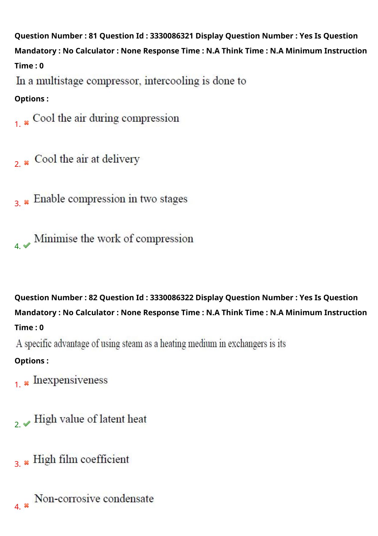 AP PGECET 2024 Chemical Engineering Question Paper with Preliminary Key - Page 45