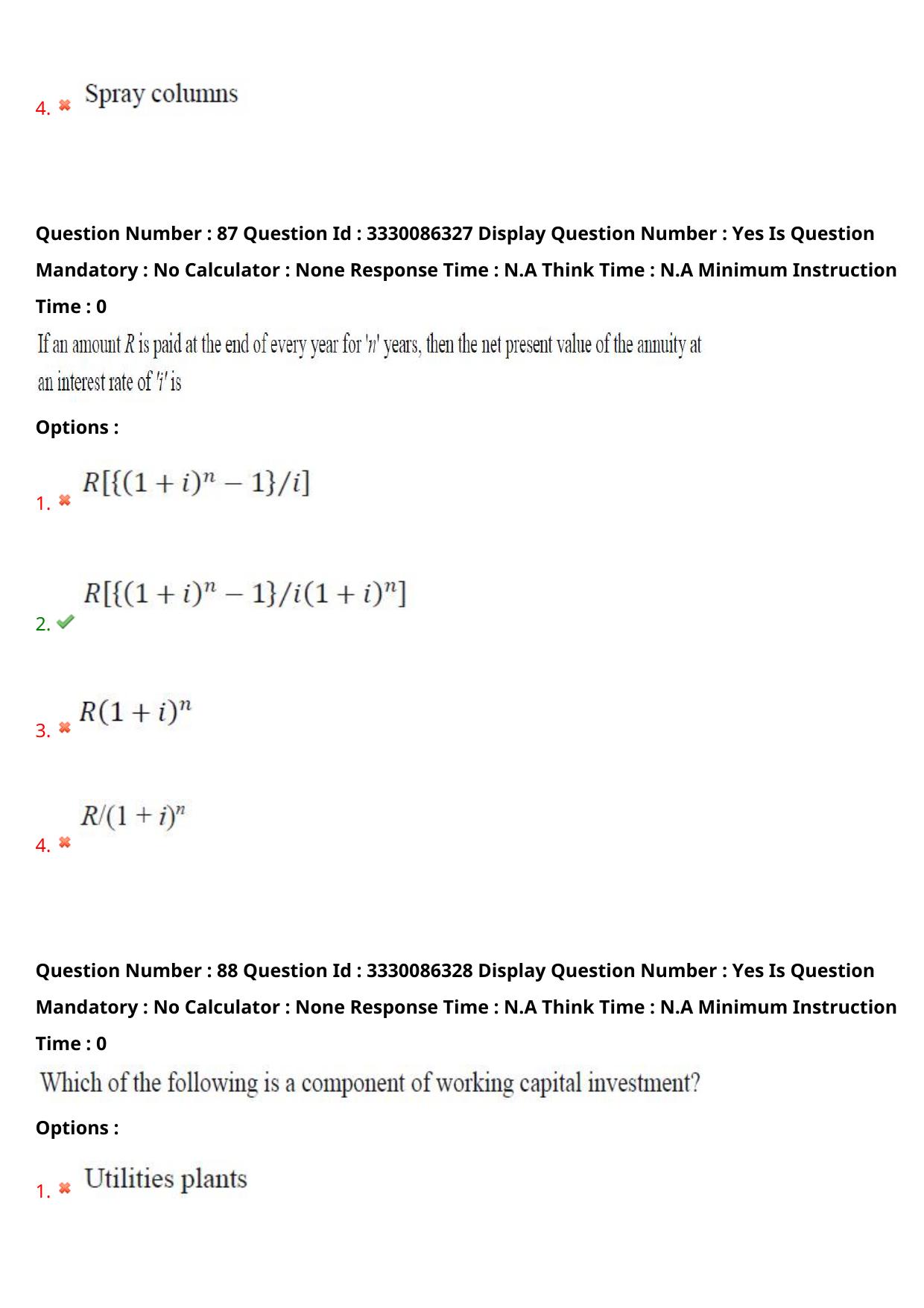 AP PGECET 2024 Chemical Engineering Question Paper with Preliminary Key - Page 48