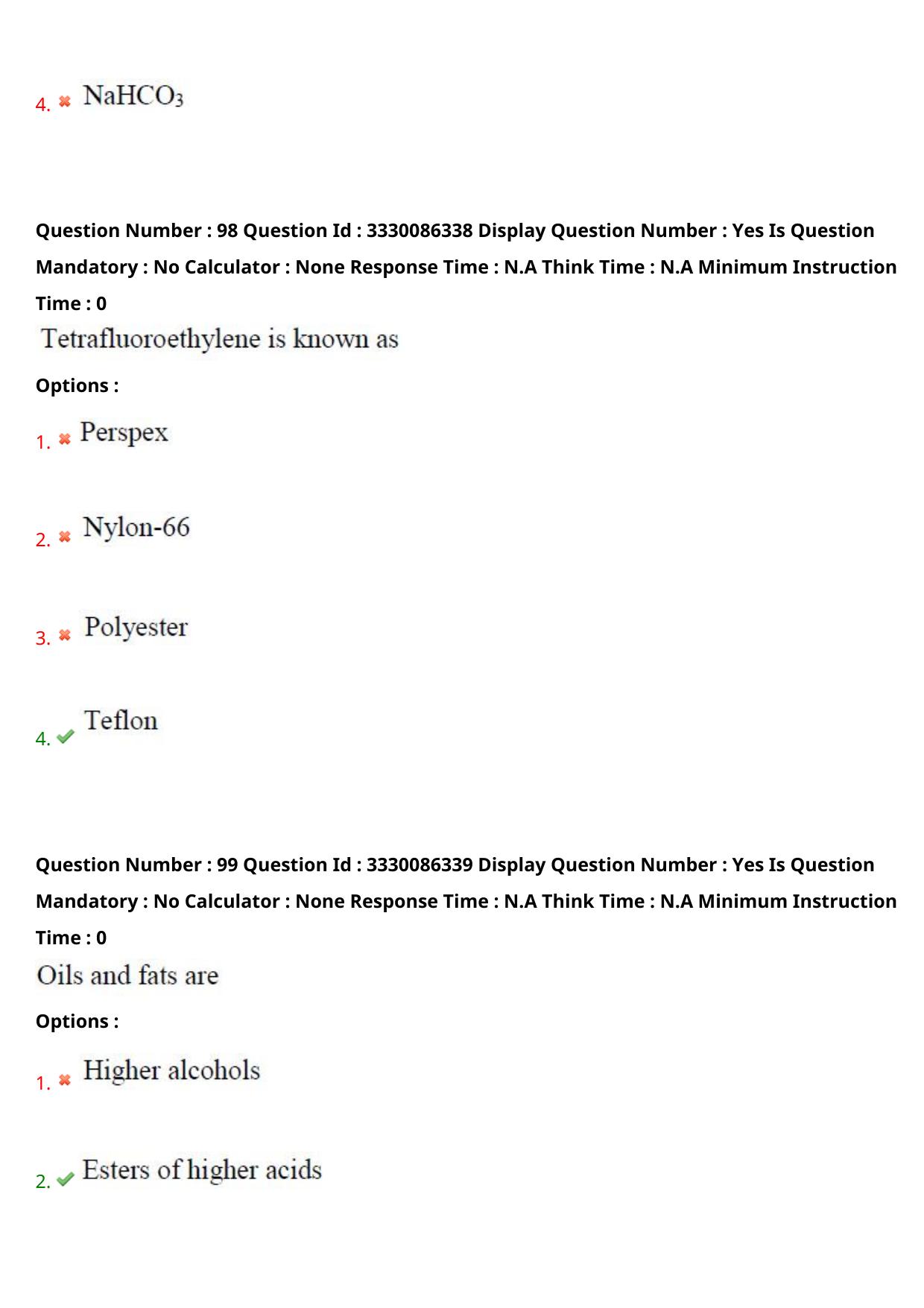 AP PGECET 2024 Chemical Engineering Question Paper with Preliminary Key - Page 54