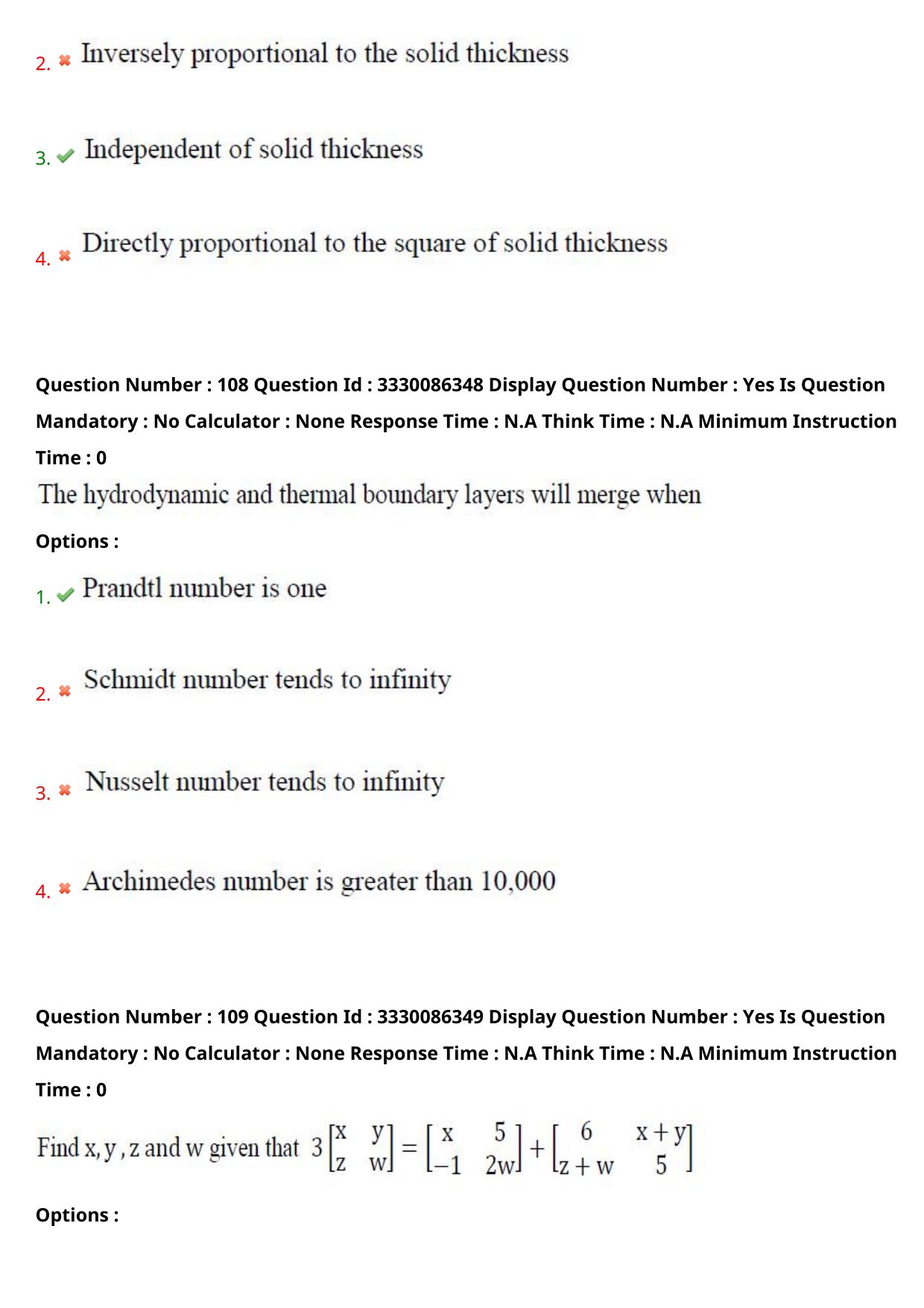 AP PGECET 2024 Chemical Engineering Question Paper with Preliminary Key - Page 59