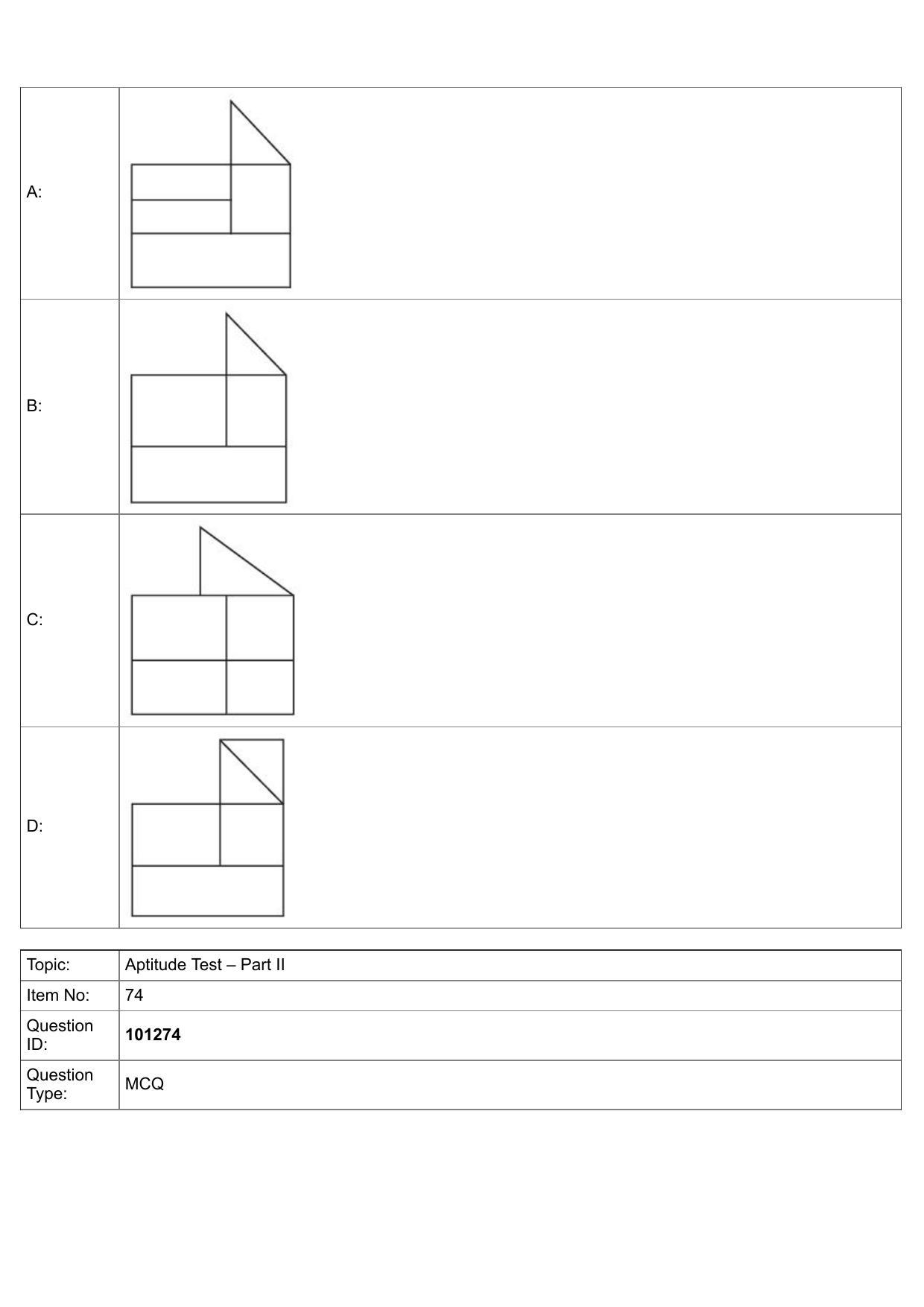 JEE Mains 2022: B Arch & B Planning English (Shift 1) 30-07-2022 Question Paper - Page 46