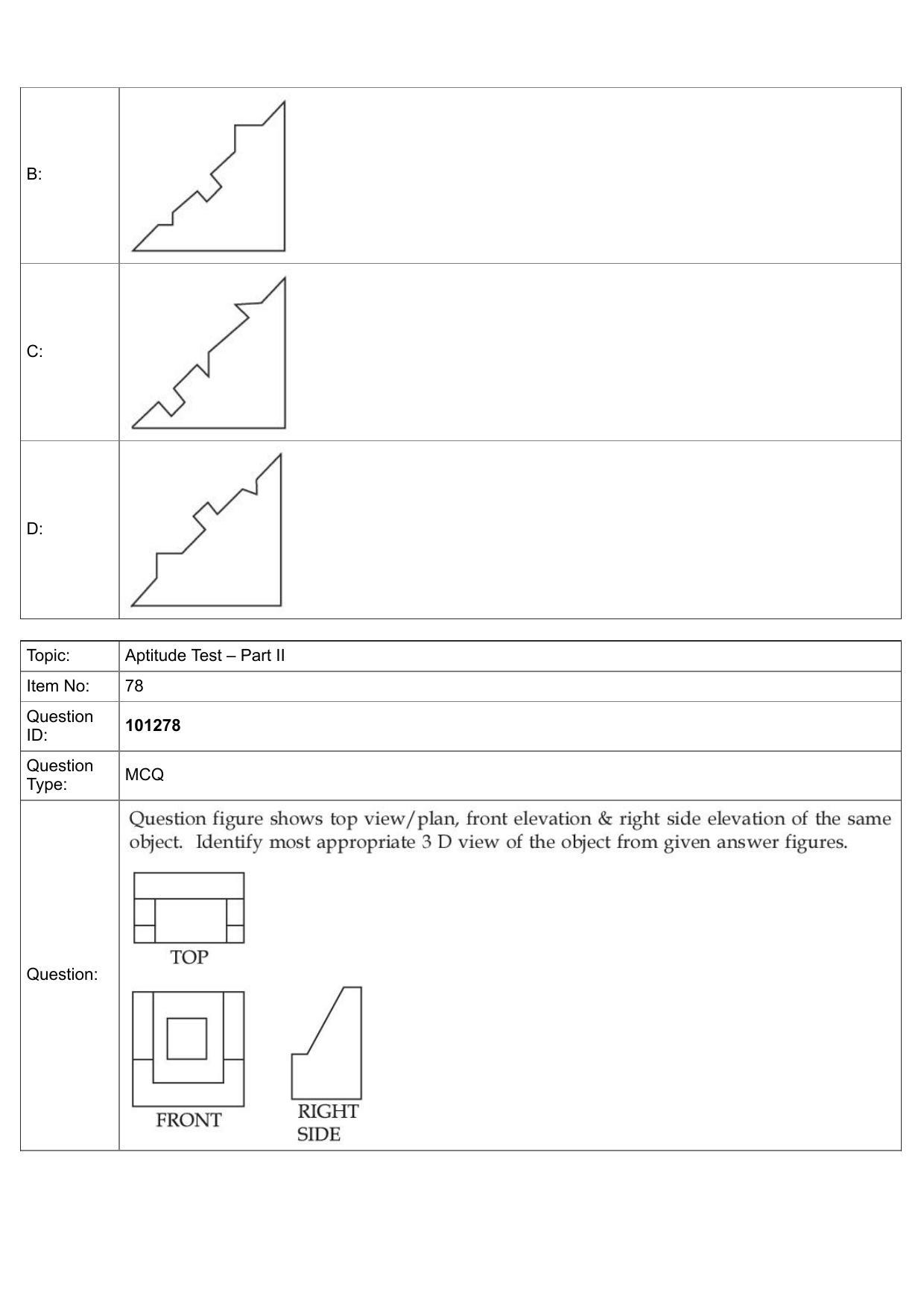 JEE Mains 2022: B Arch & B Planning English (Shift 1) 30-07-2022 Question Paper - Page 50