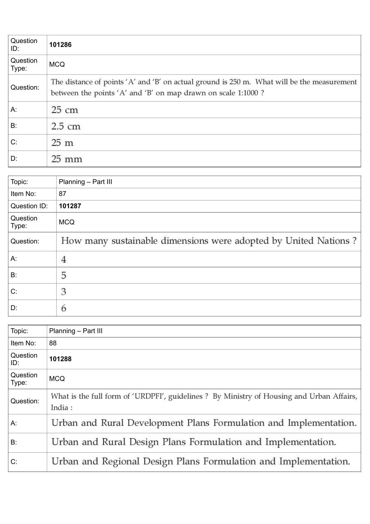 JEE Mains 2022: B Arch & B Planning English (Shift 1) 30-07-2022 Question Paper - Page 57