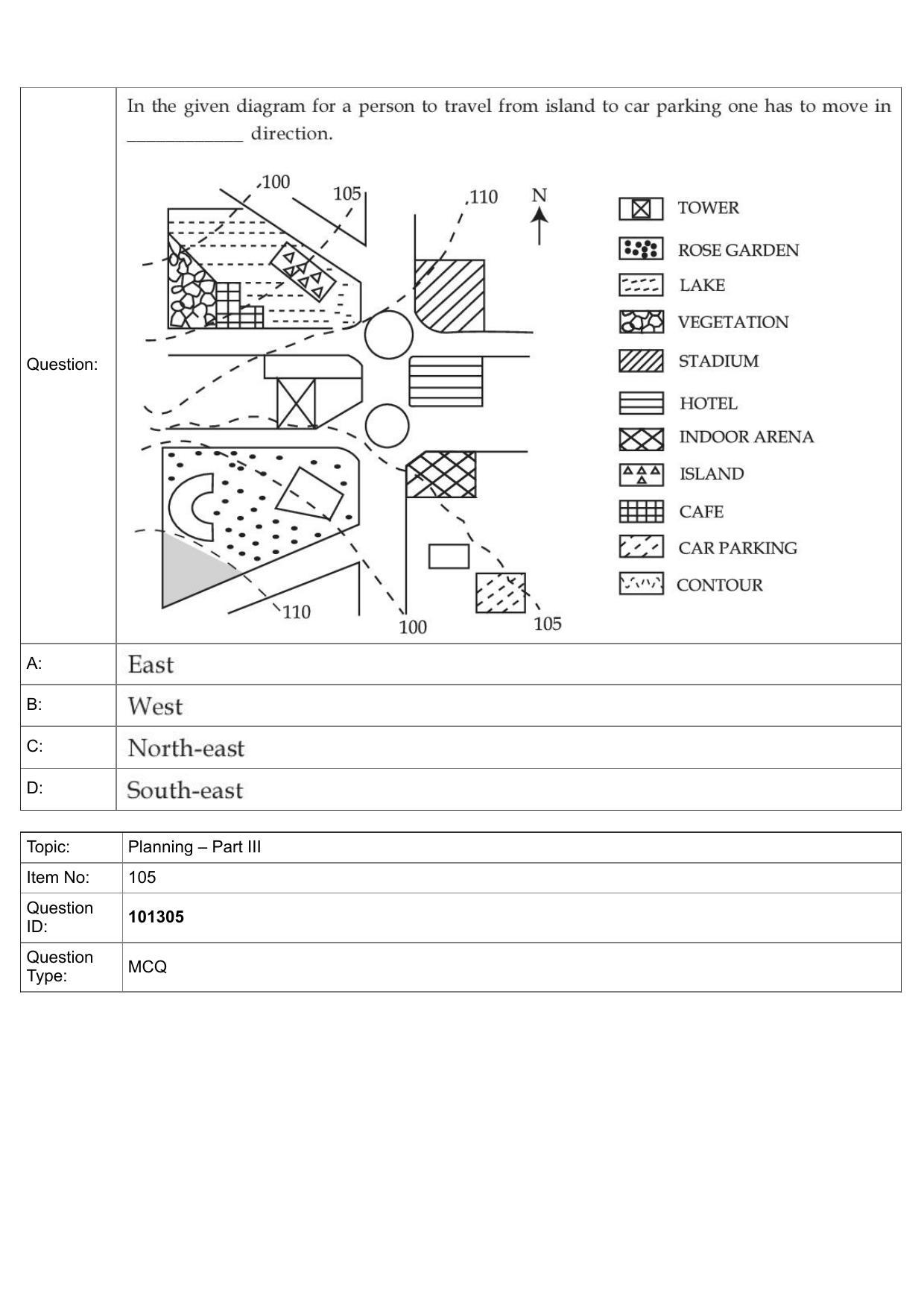 JEE Mains 2022: B Arch & B Planning English (Shift 1) 30-07-2022 Question Paper - Page 66