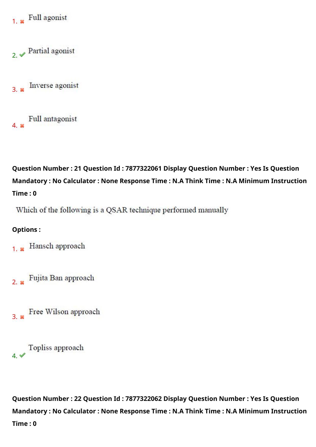 AP PGECET 2023 PY - PHARMACY Question Paper with Preliminary Key - Page 13