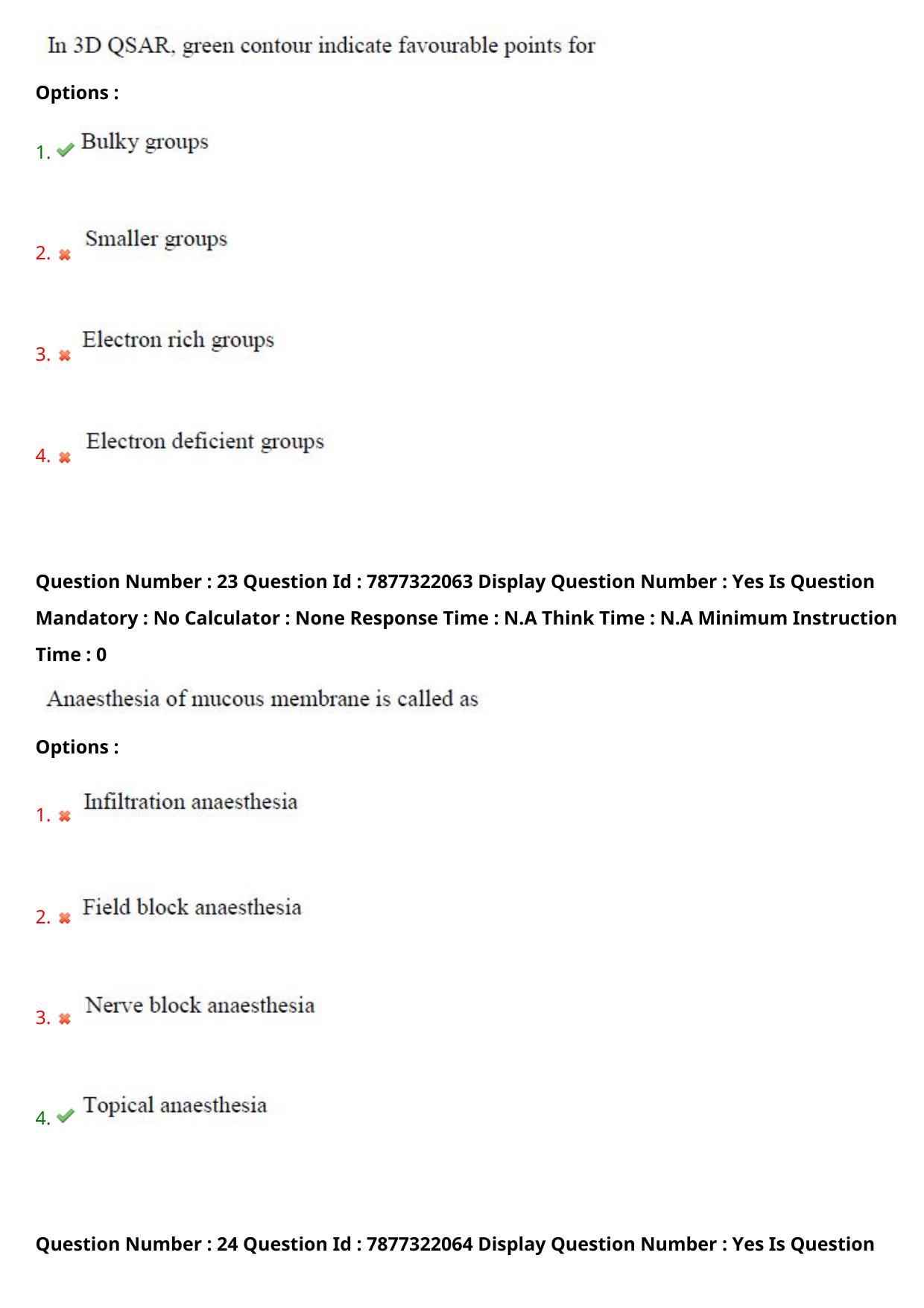 AP PGECET 2023 PY - PHARMACY Question Paper with Preliminary Key - Page 14