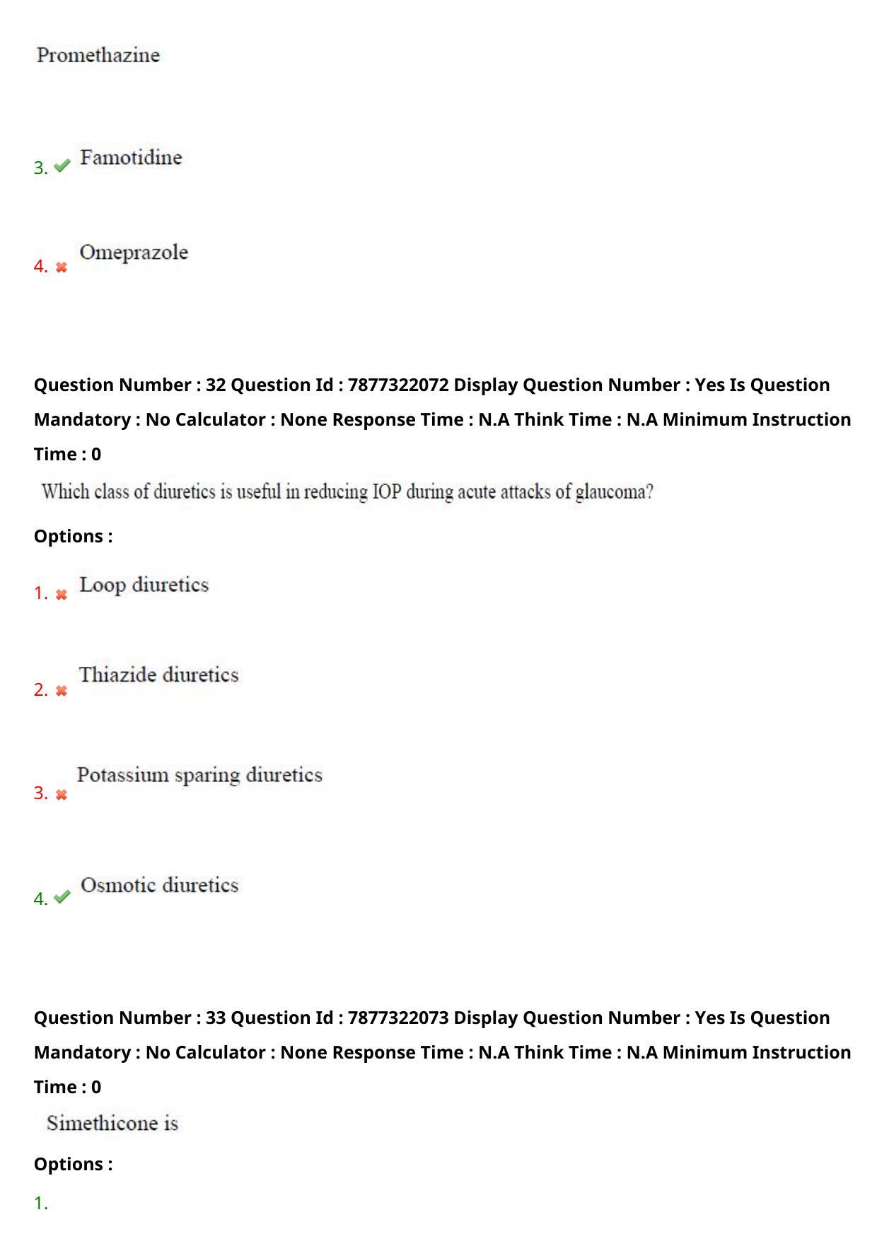 AP PGECET 2023 PY - PHARMACY Question Paper with Preliminary Key - Page 19