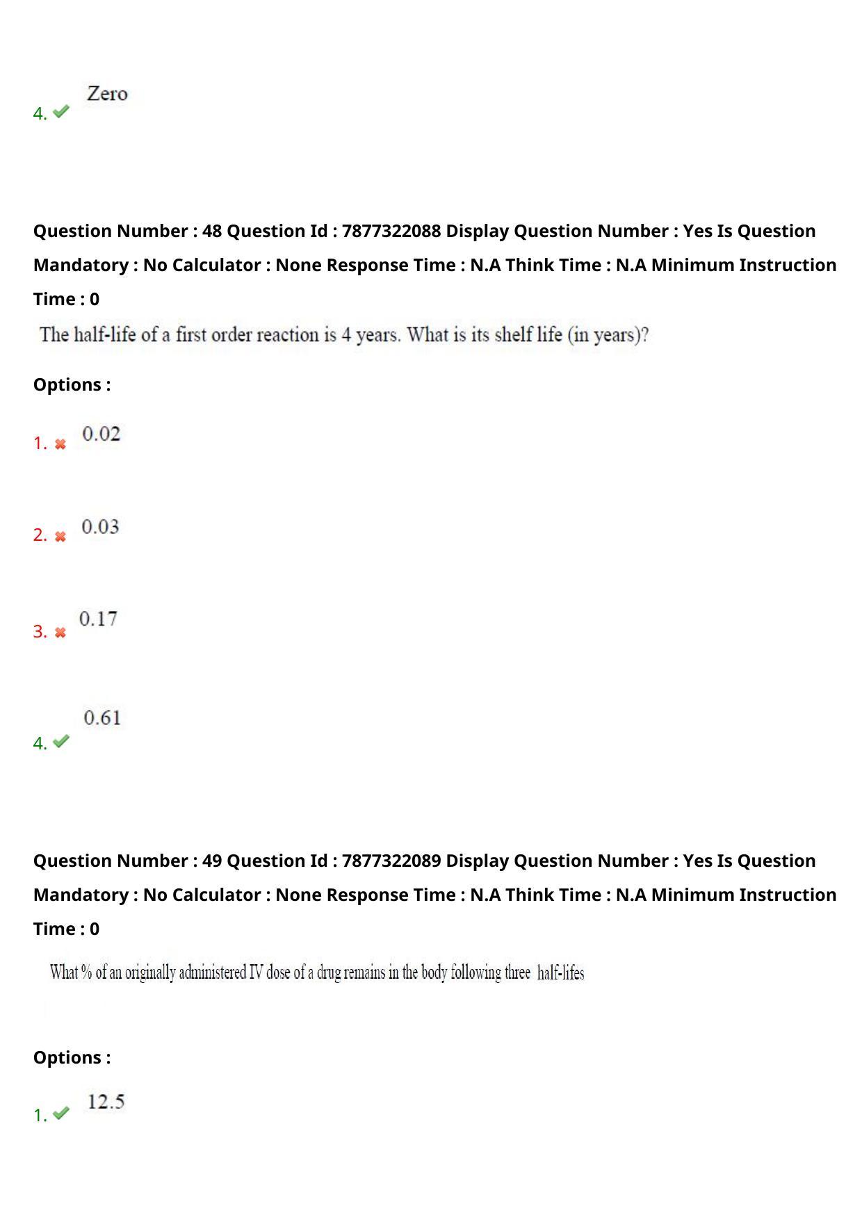 AP PGECET 2023 PY - PHARMACY Question Paper with Preliminary Key - Page 28