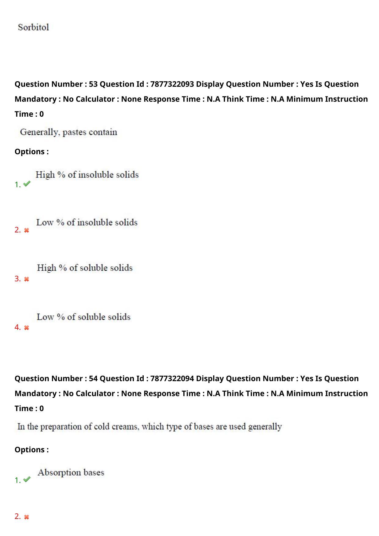 AP PGECET 2023 PY - PHARMACY Question Paper with Preliminary Key - Page 31