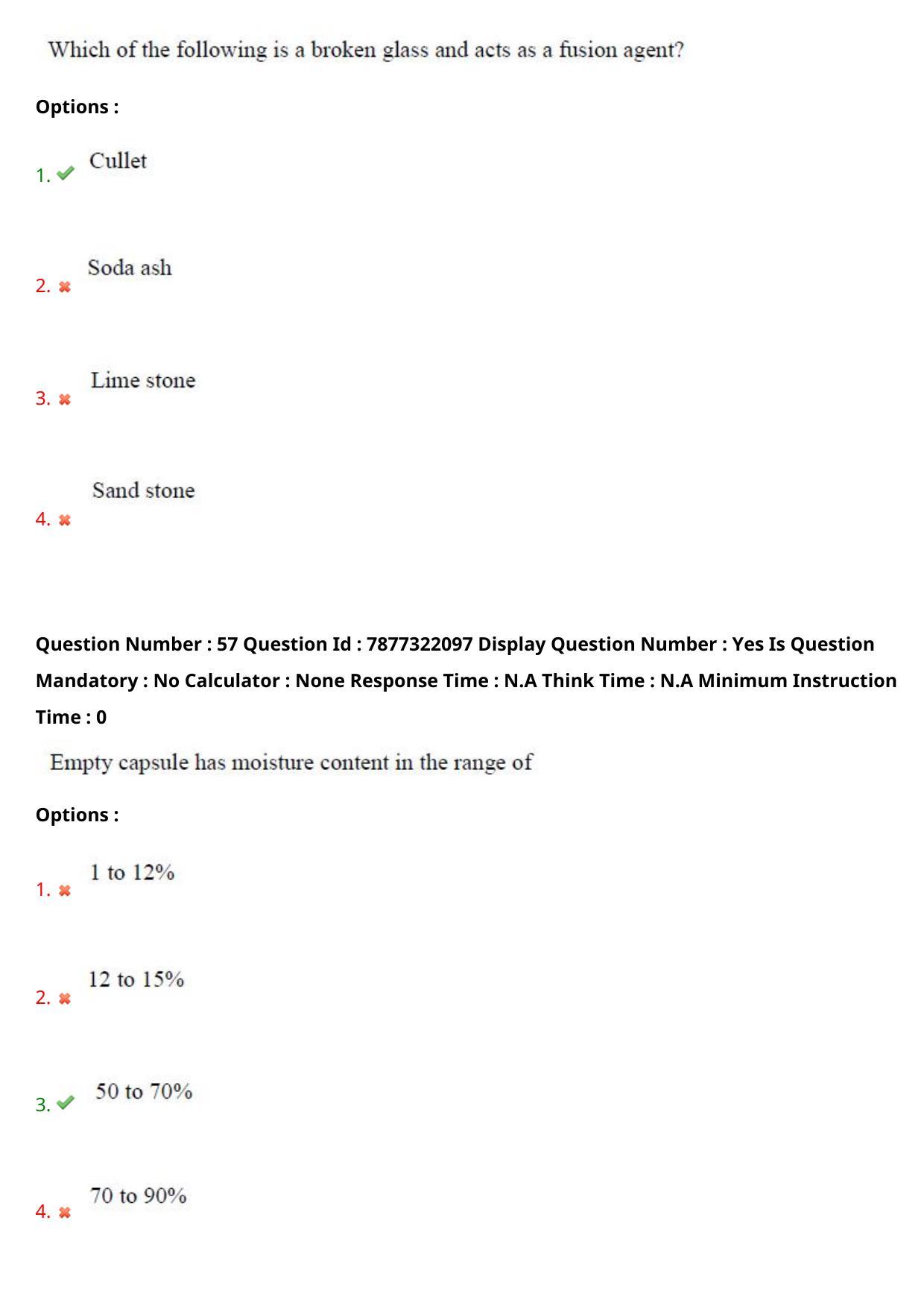 AP PGECET 2023 PY - PHARMACY Question Paper with Preliminary Key - Page 33
