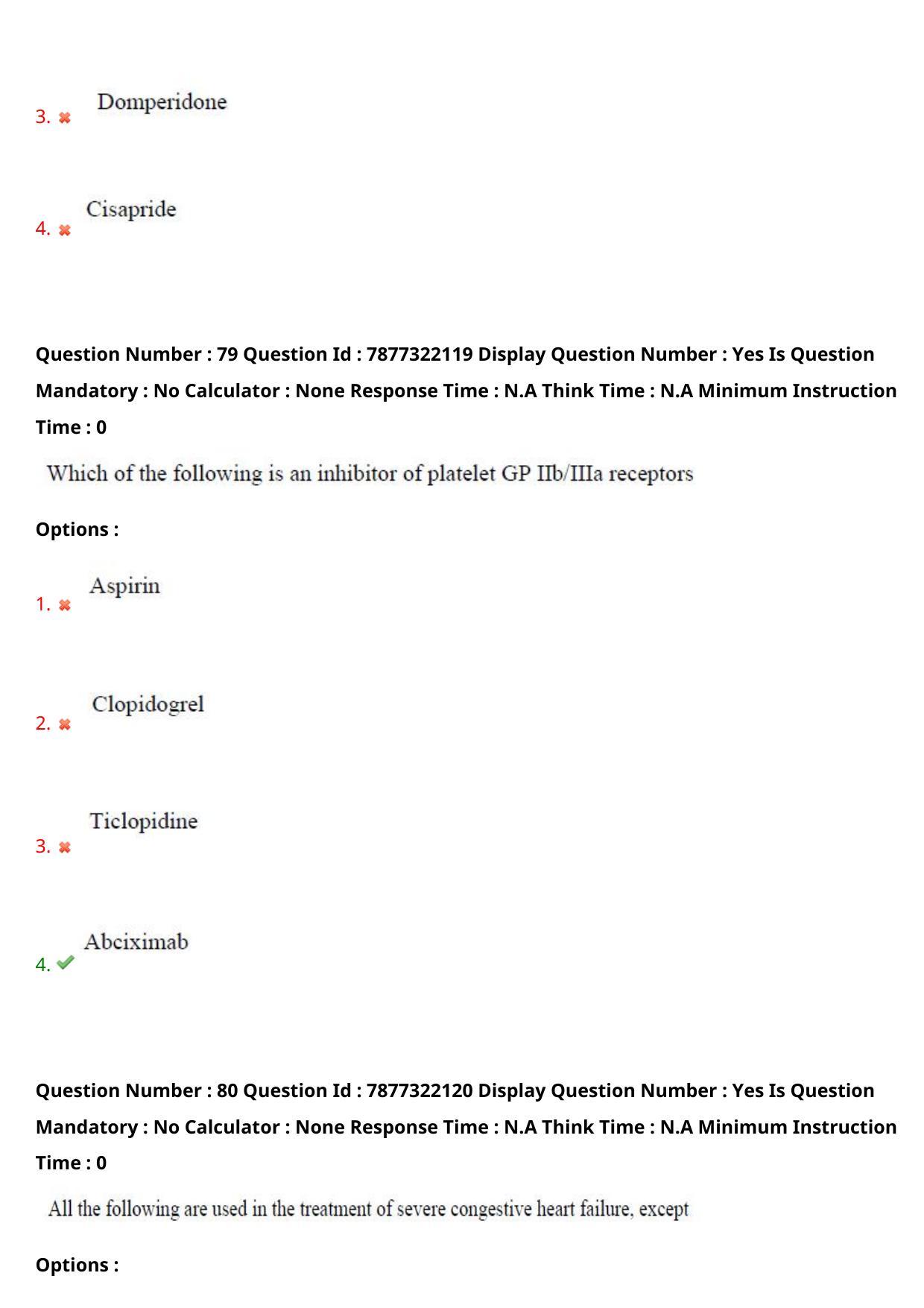 AP PGECET 2023 PY - PHARMACY Question Paper with Preliminary Key - Page 46