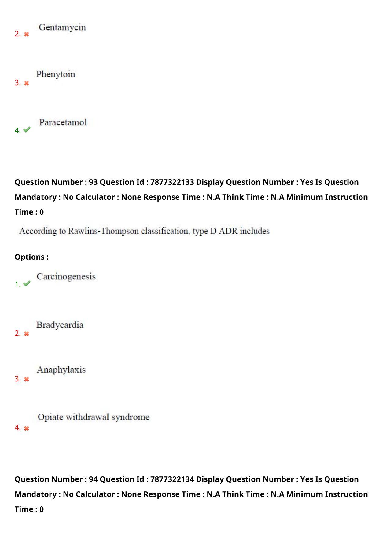 AP PGECET 2023 PY - PHARMACY Question Paper with Preliminary Key - Page 54