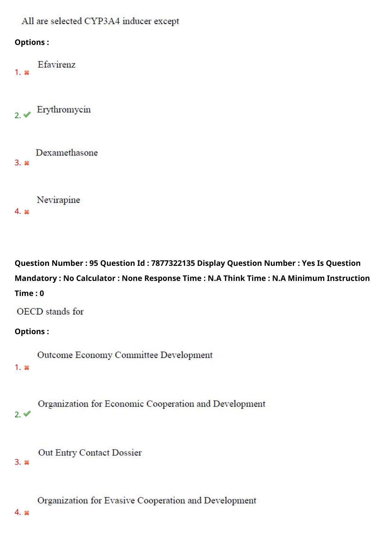 AP PGECET 2023 PY - PHARMACY Question Paper with Preliminary Key - Page 55