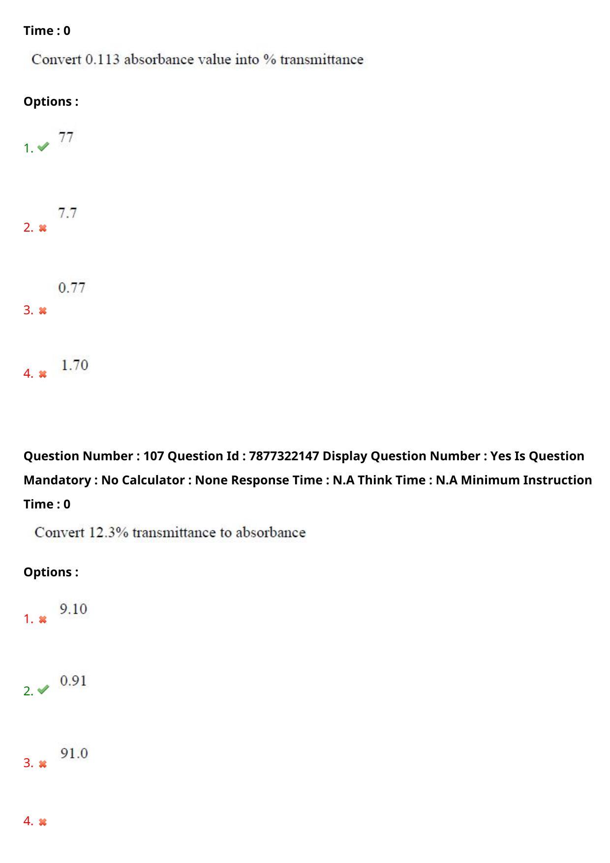 AP PGECET 2023 PY - PHARMACY Question Paper with Preliminary Key - Page 62
