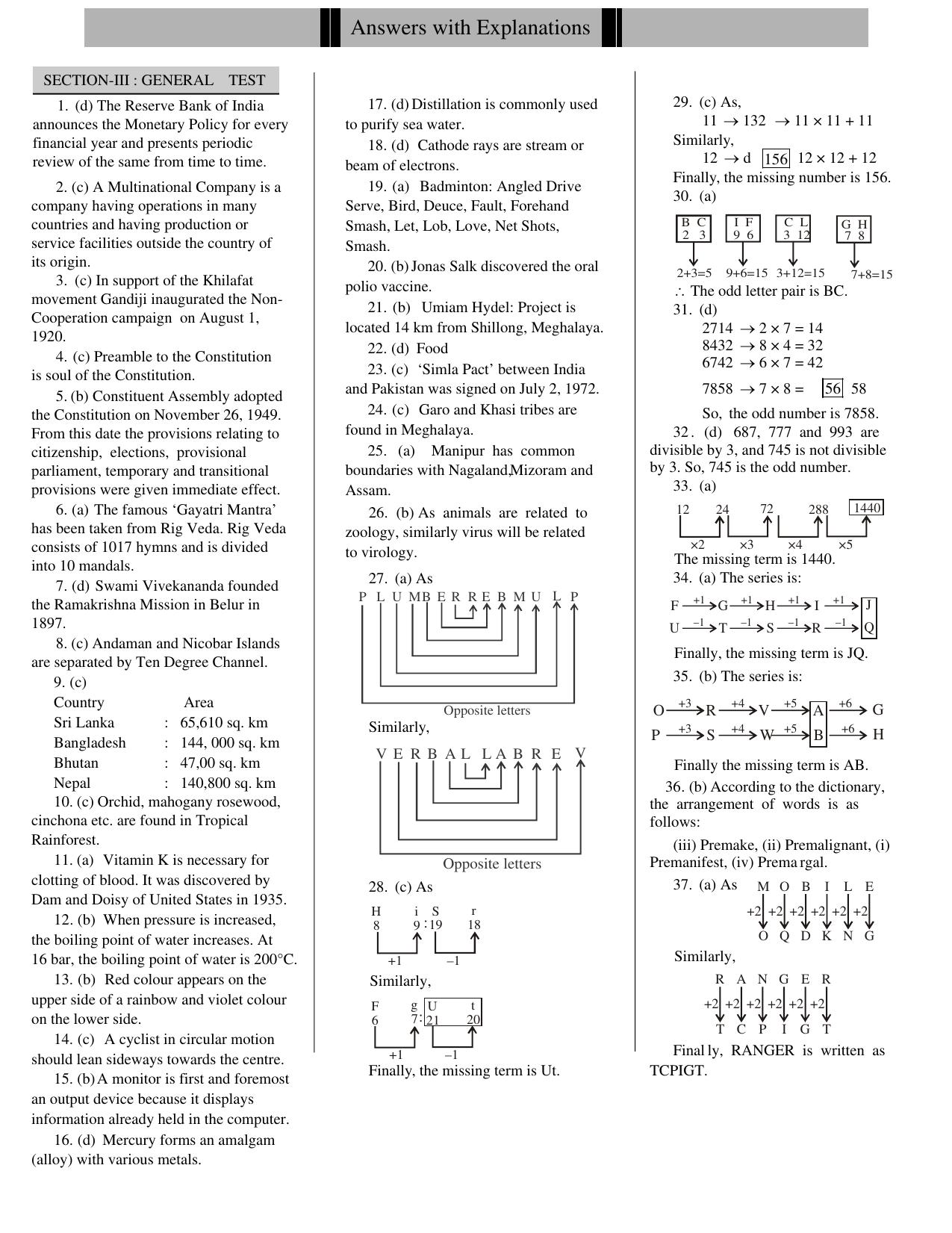 CUET General Knowledge Sample Paper 15 - Page 6