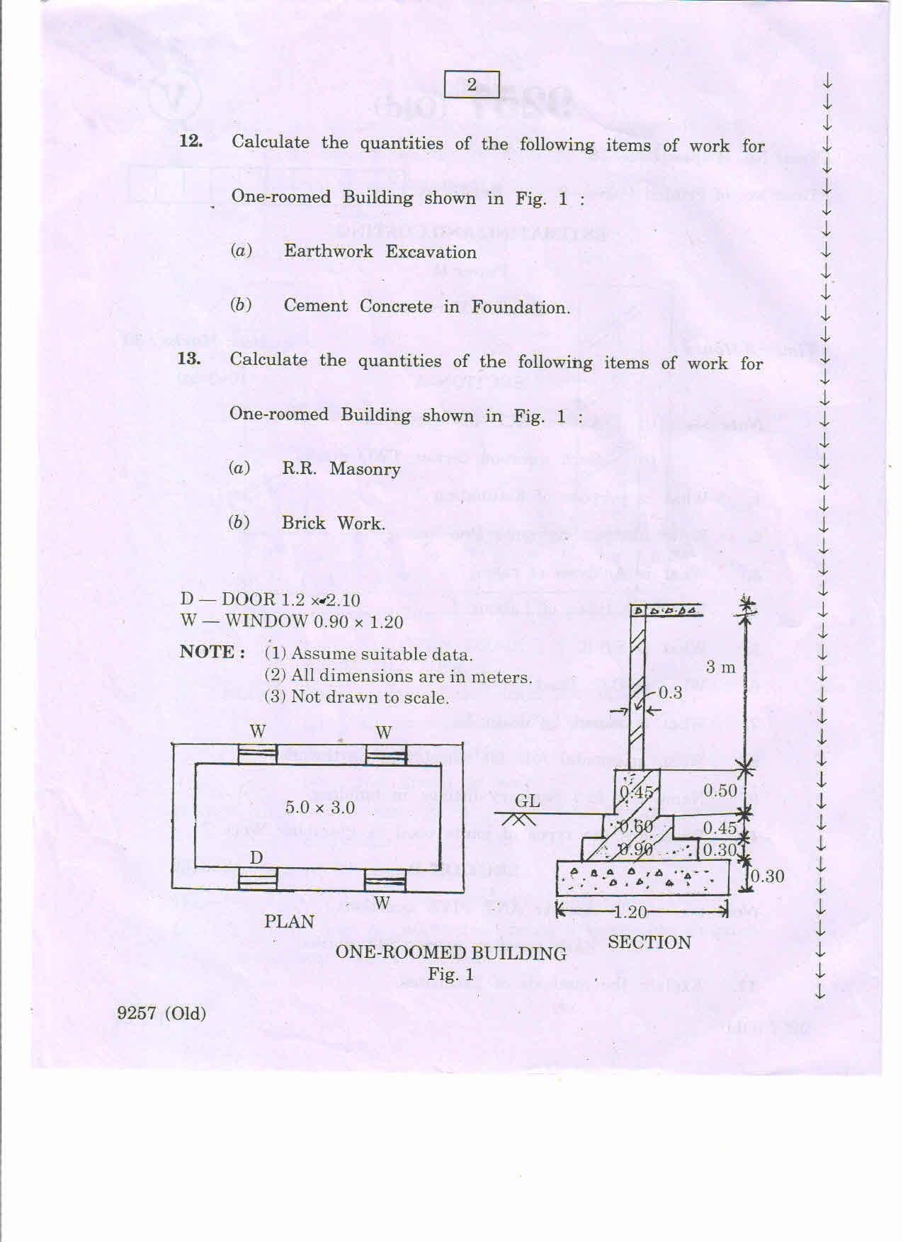 AP Inter 2nd Year Vocational Question Paper March - 2020 - Estimating and Costing-II(old) - Page 2